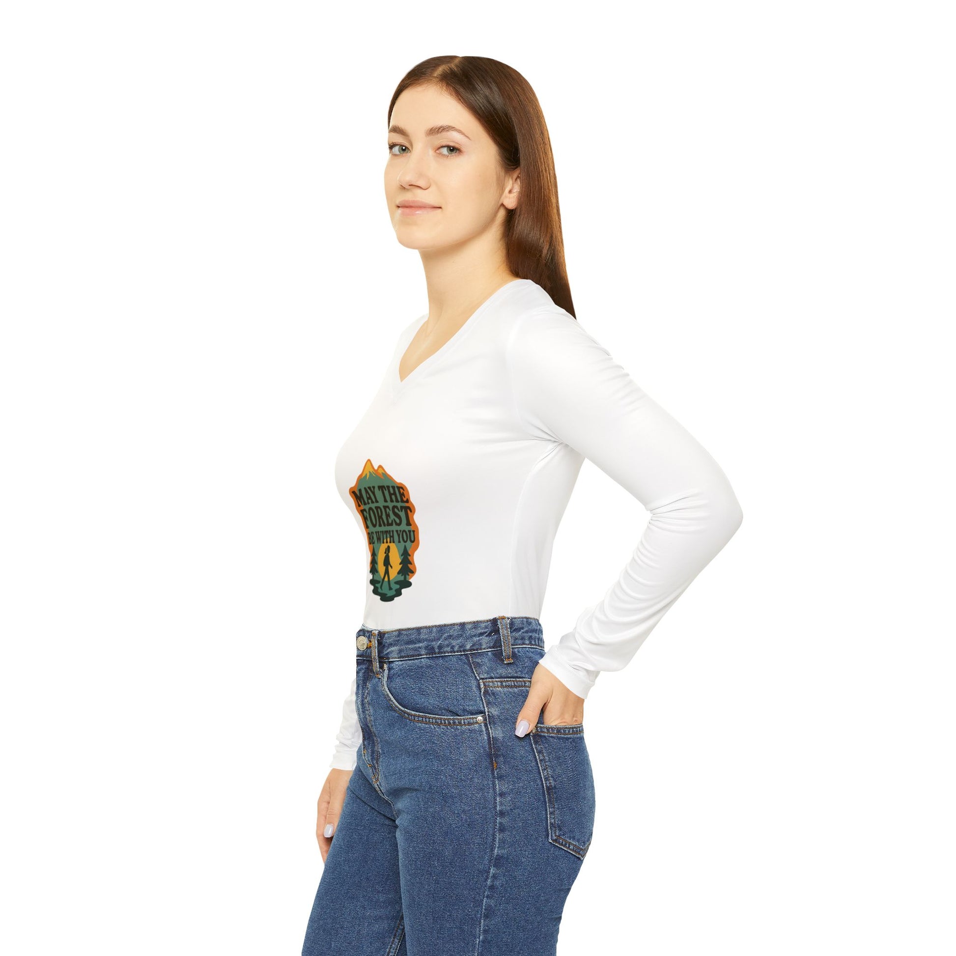 "May the Forest Be With You" long sleeve tee