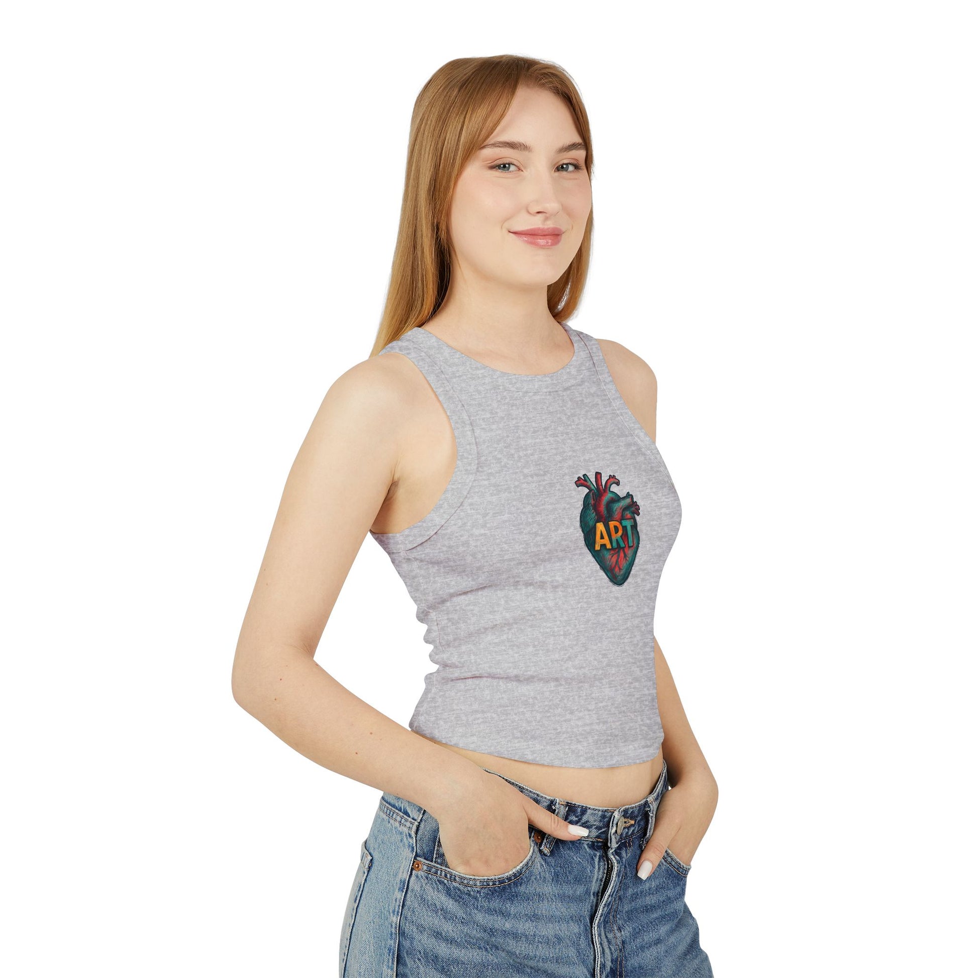 Art Heart Tank Top