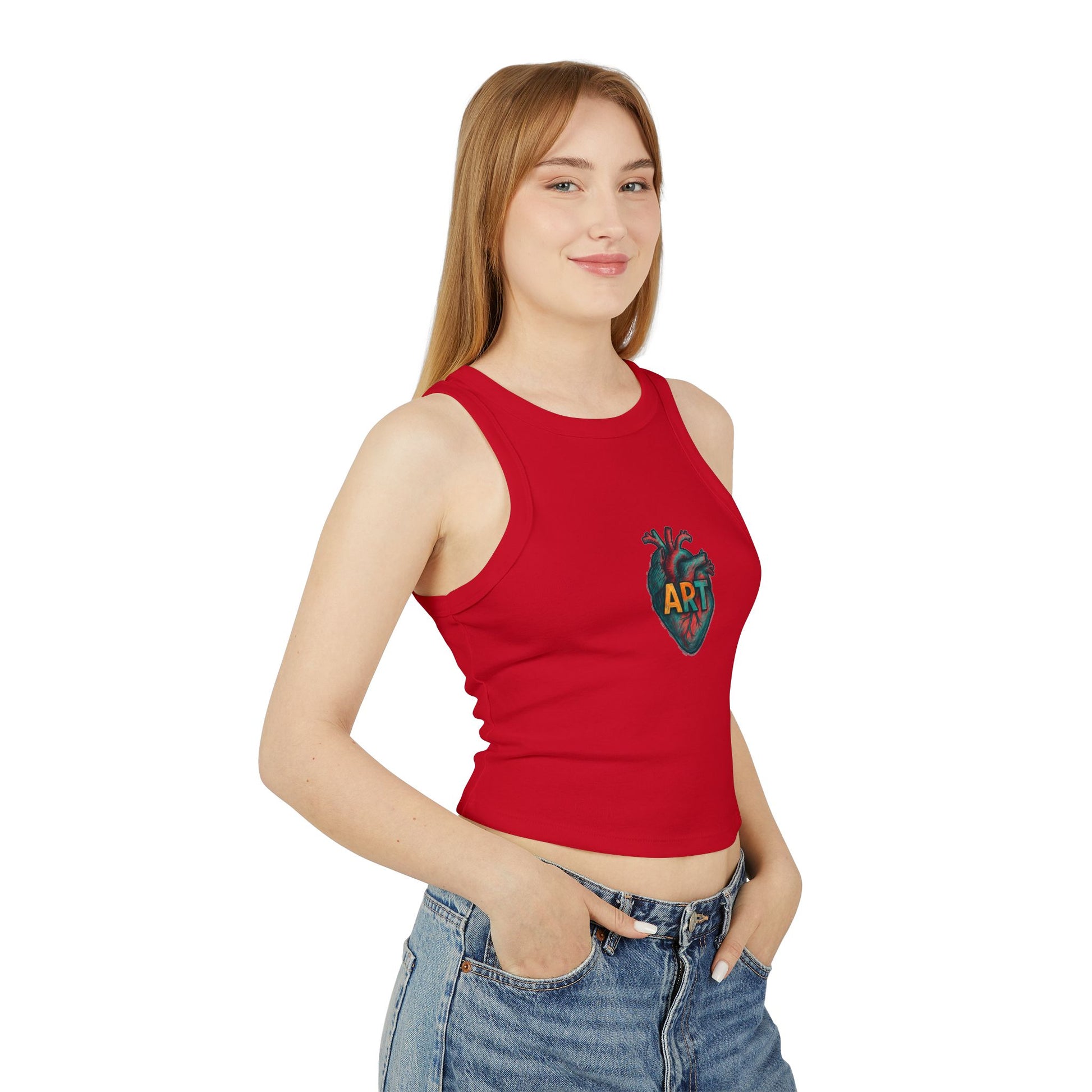 Art Heart Tank Top
