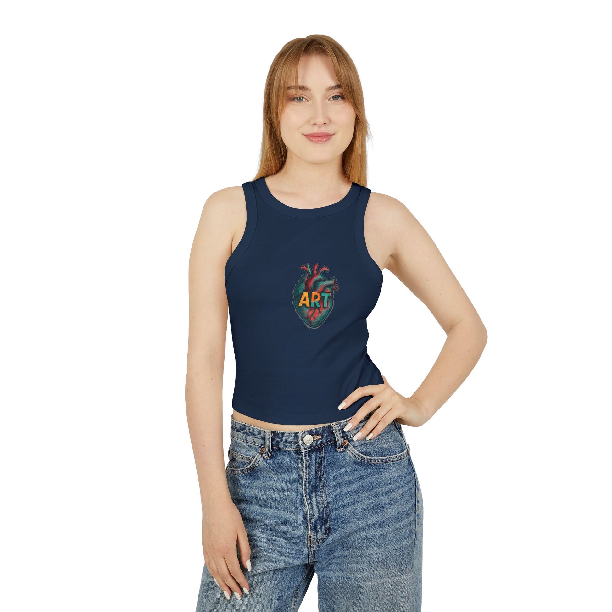 Art Heart Tank Top