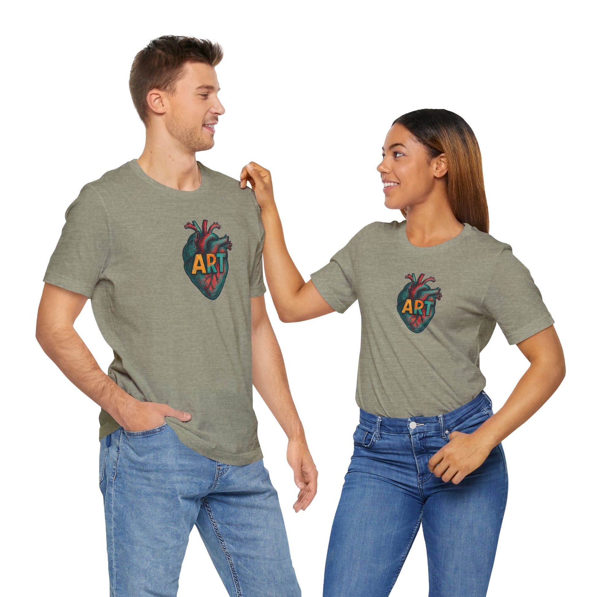 Art Heart T-Shirt