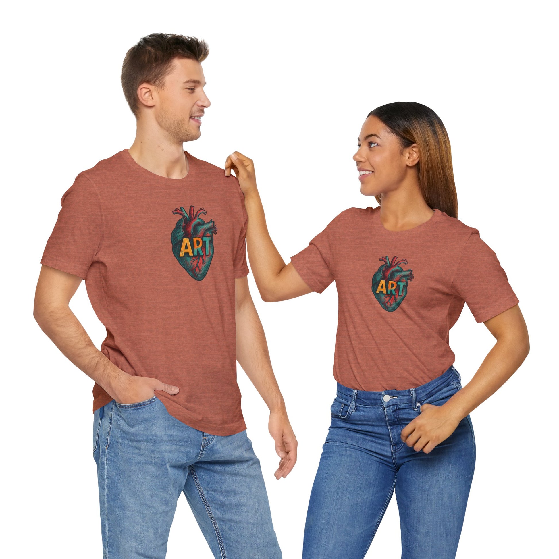 Art Heart T-Shirt