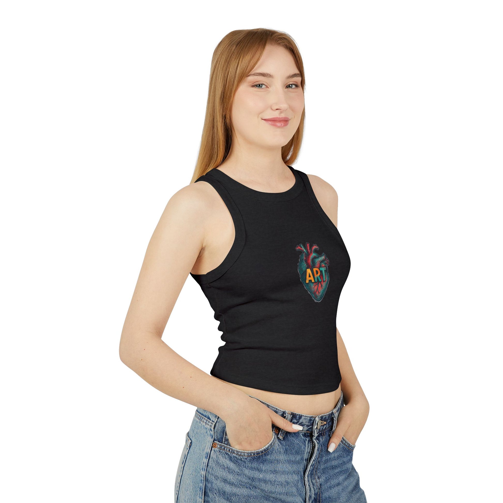 Art Heart Tank Top