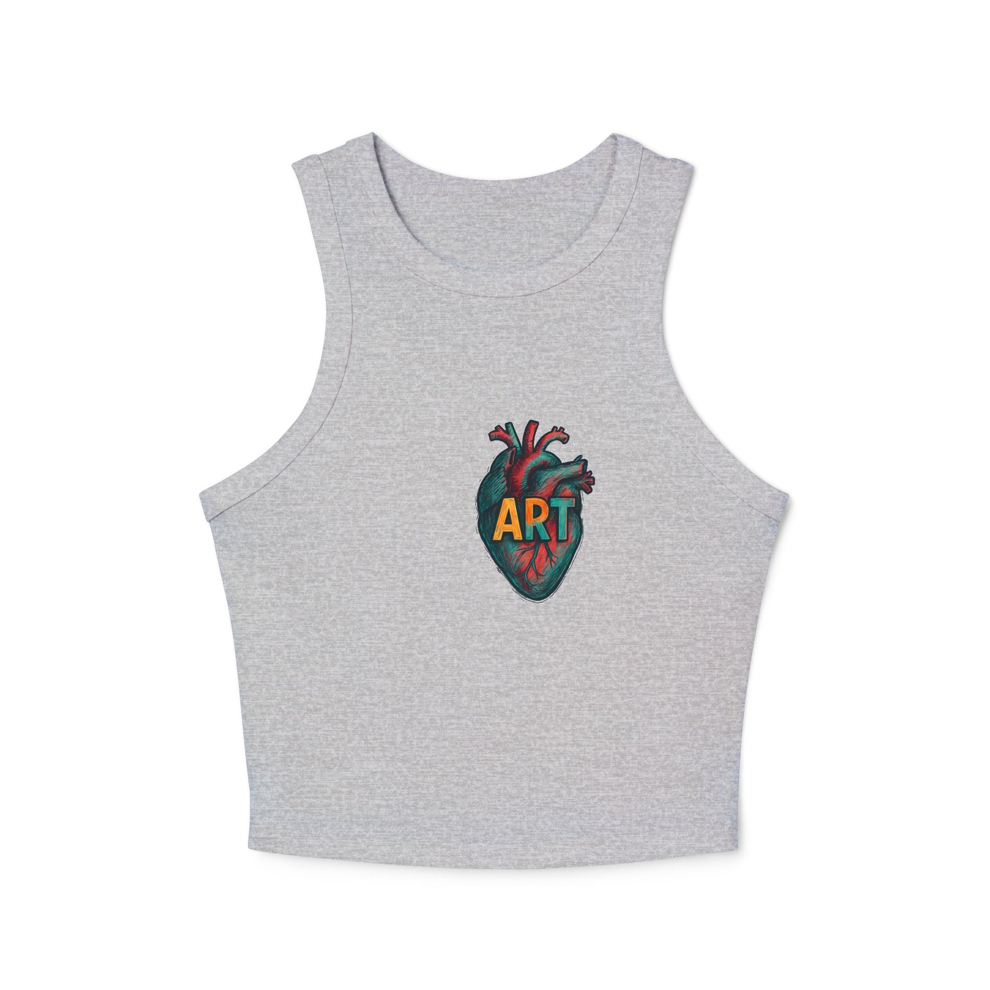 Art Heart Tank Top
