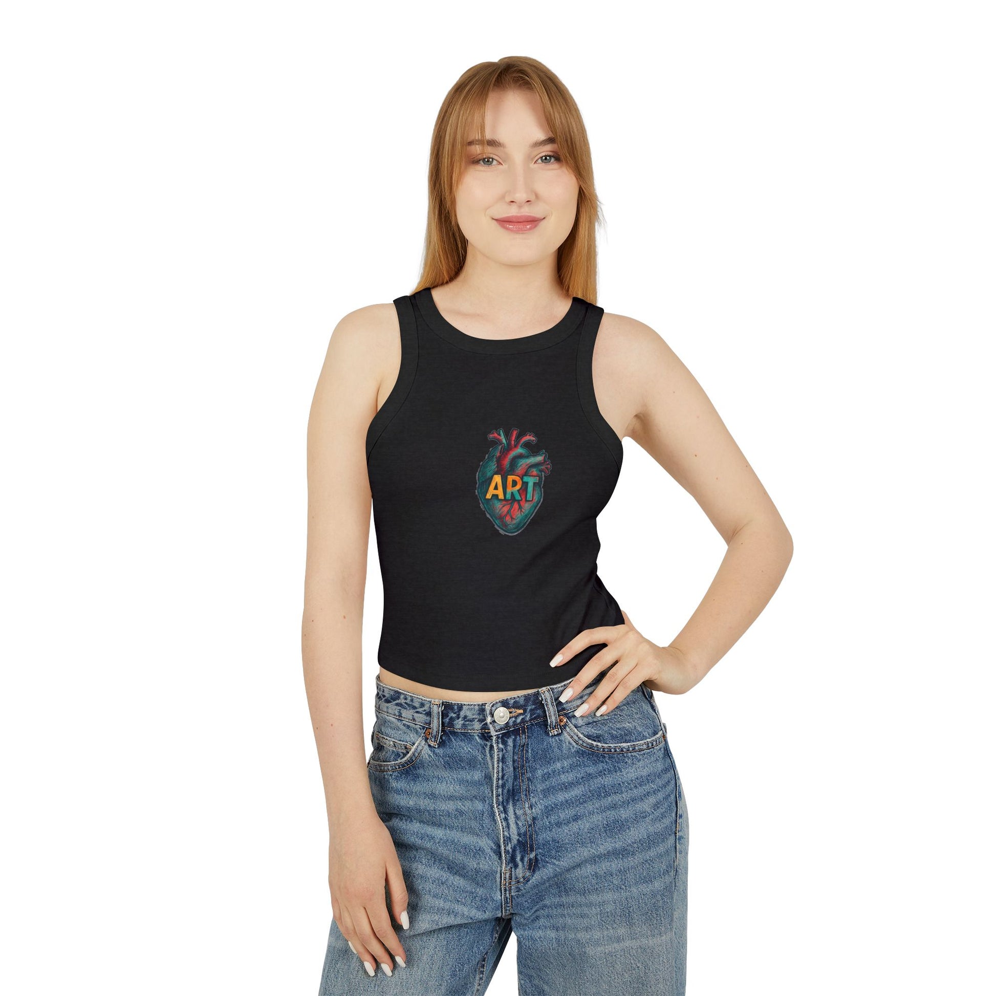Art Heart Tank Top