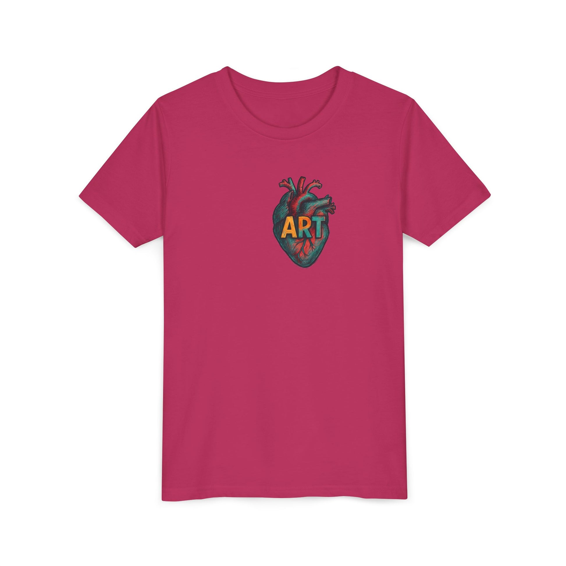 Heart Art Youth Tee Shirt