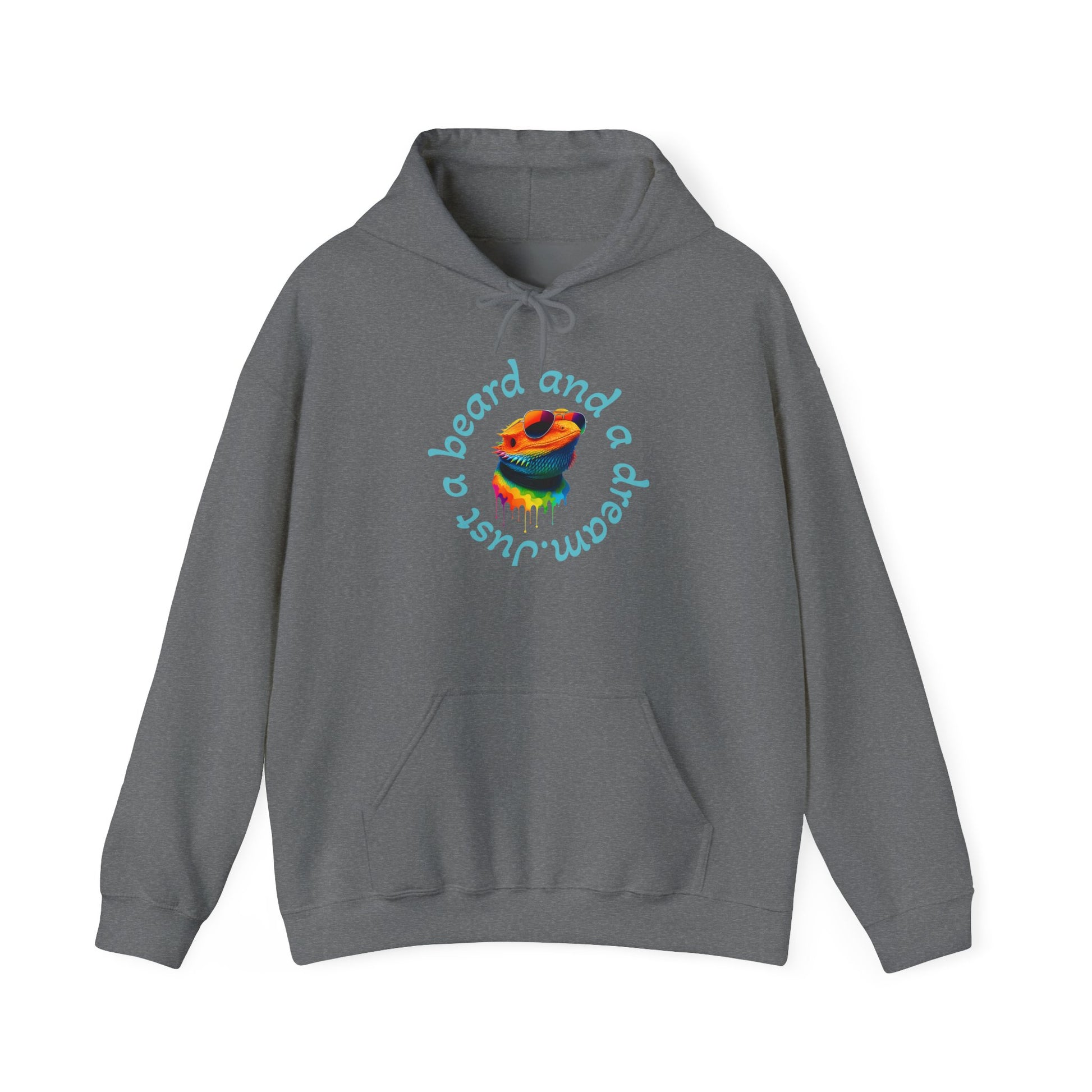 Colorful Lizard Hoodie – Unisex Heavy Blend™ Sweatshirt for Nature Lovers, Perfect Gift for Birthdays, Holidays, Cozy Wear, Unique Design