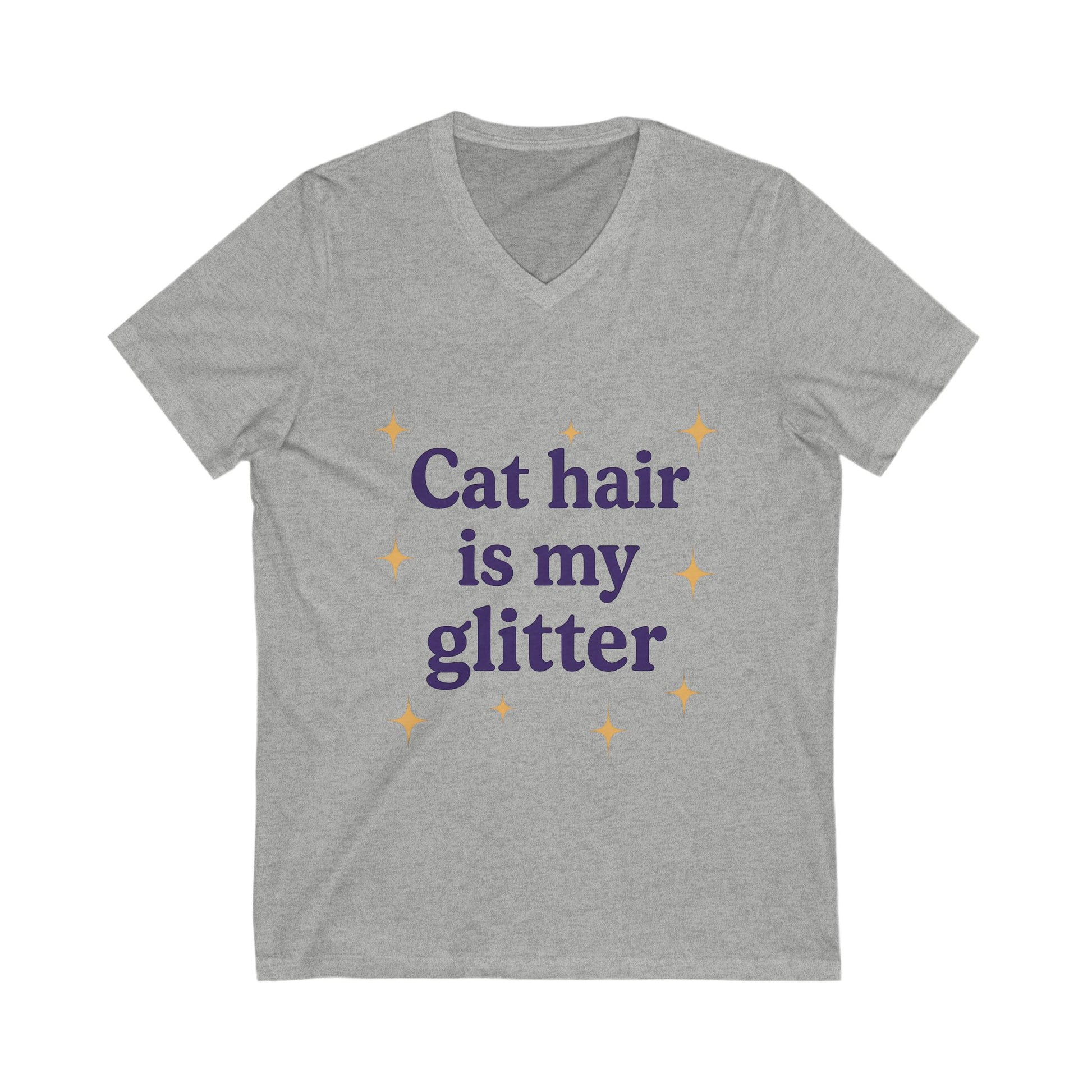 Cat Lovers Unisex V-Neck Tee