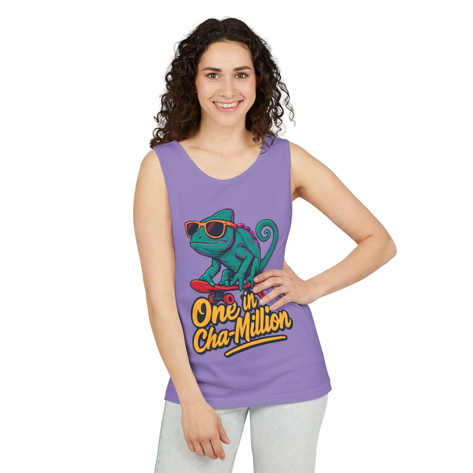 Chameleon Pun Tank Top