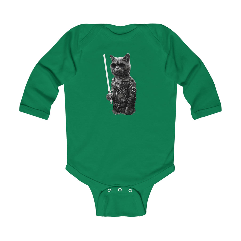 Cool Cat Jedi Bodysuit for Baby Playful Outfit