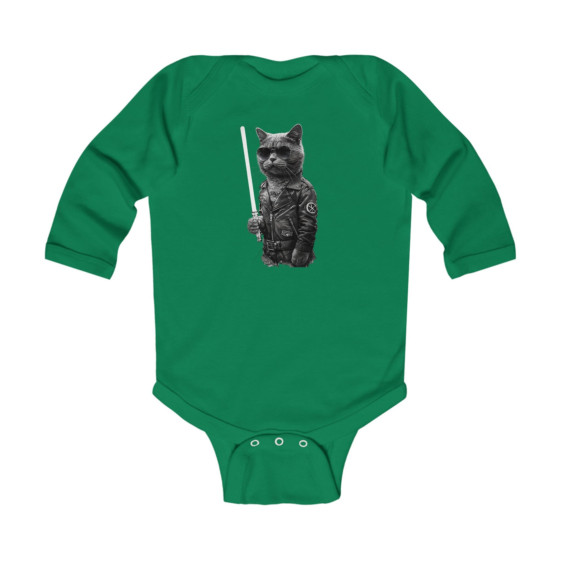 Cool Cat Jedi Bodysuit for Baby Playful Outfit