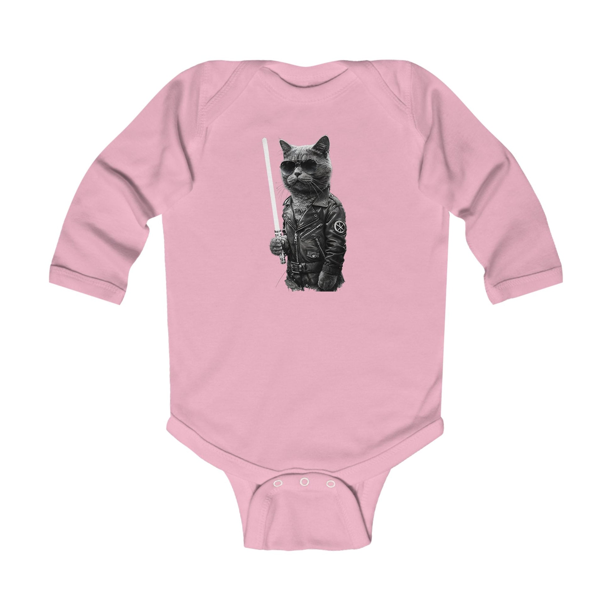 Cool Cat Jedi Bodysuit for Baby Playful Outfit