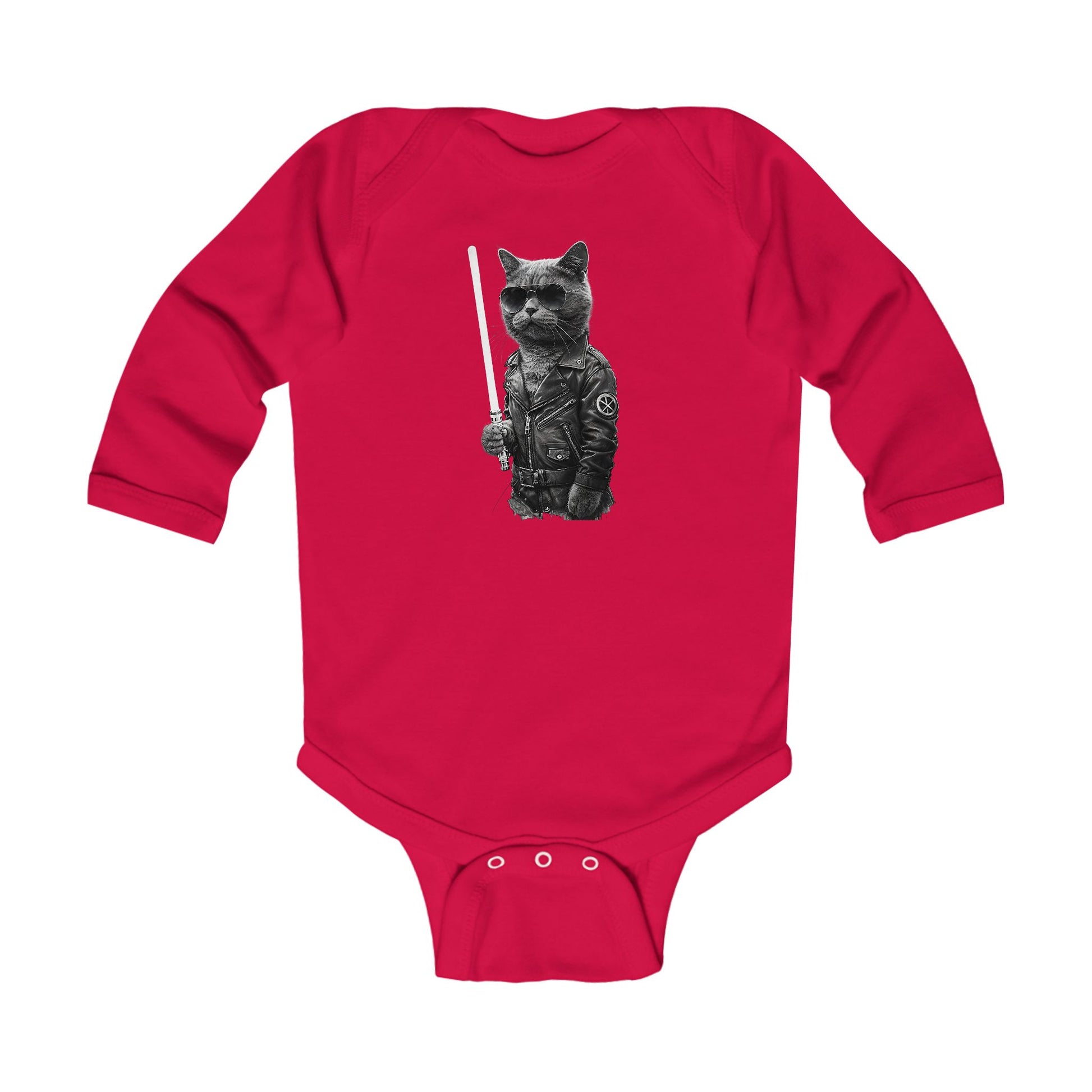 Cool Cat Jedi Bodysuit for Baby Playful Outfit