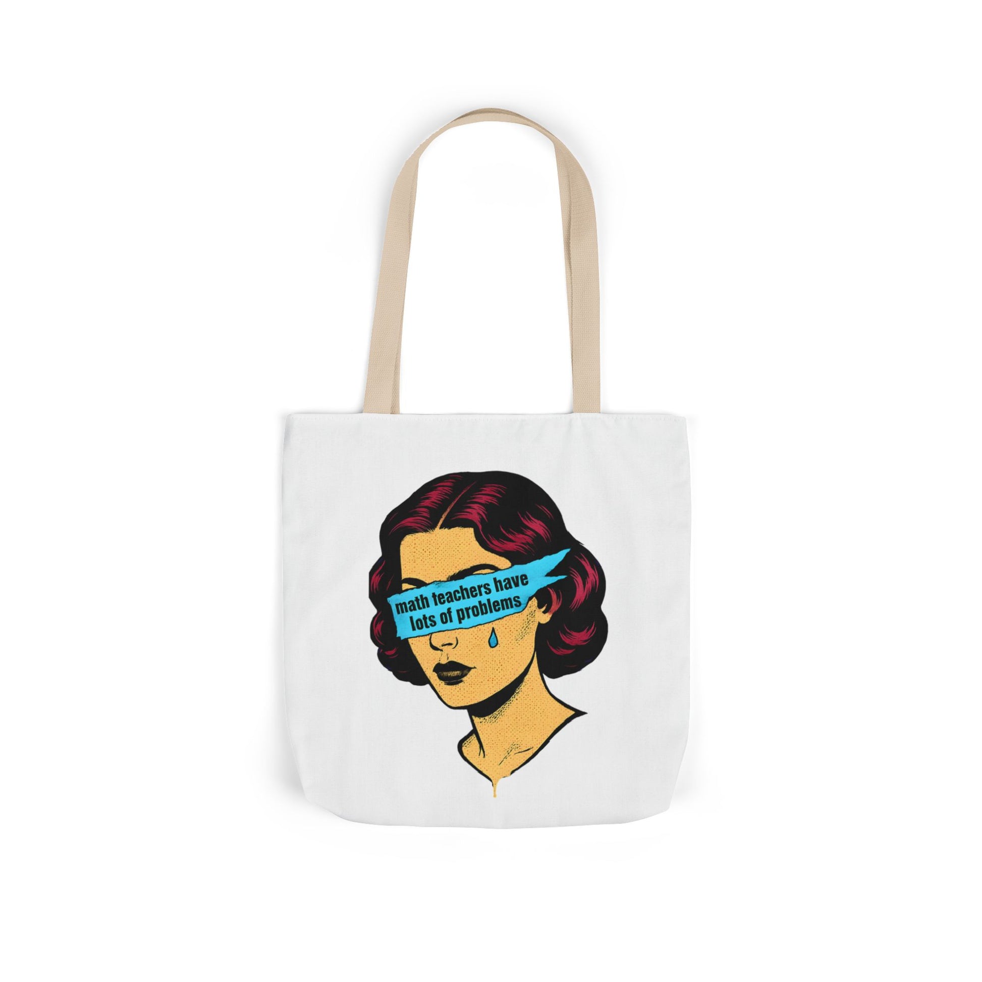 Math teacher Canvas Tote Bag