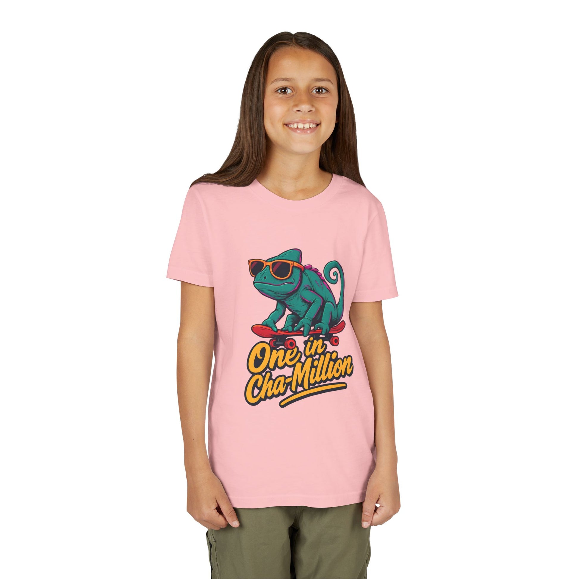 Chameleon Skateboard Shirt,  Kids T-shirt