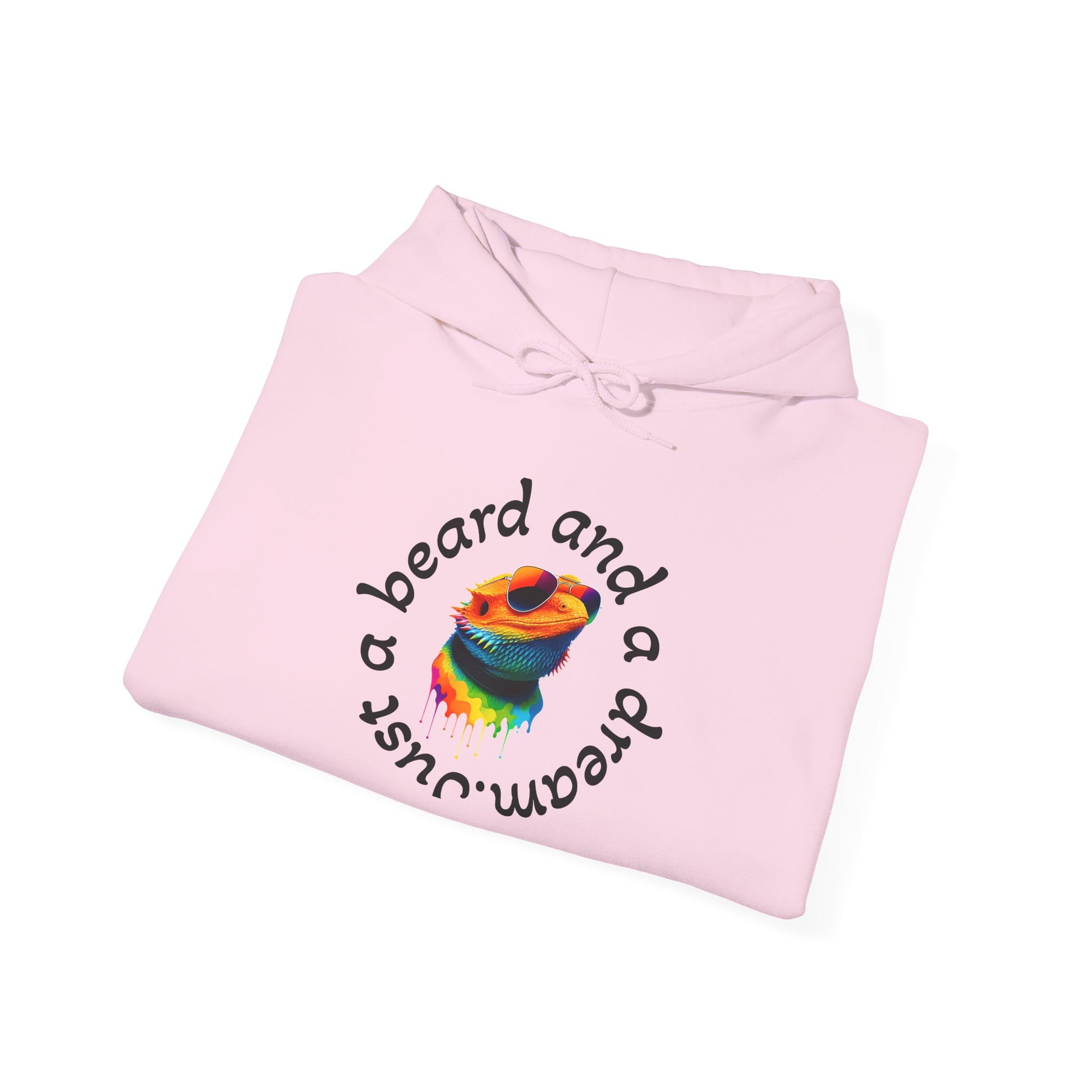 Colorful Lizard Hoodie – Unisex Heavy Blend™ Sweatshirt for Nature Lovers, Perfect Gift for Birthdays, Holidays, Cozy Wear, Unique Design