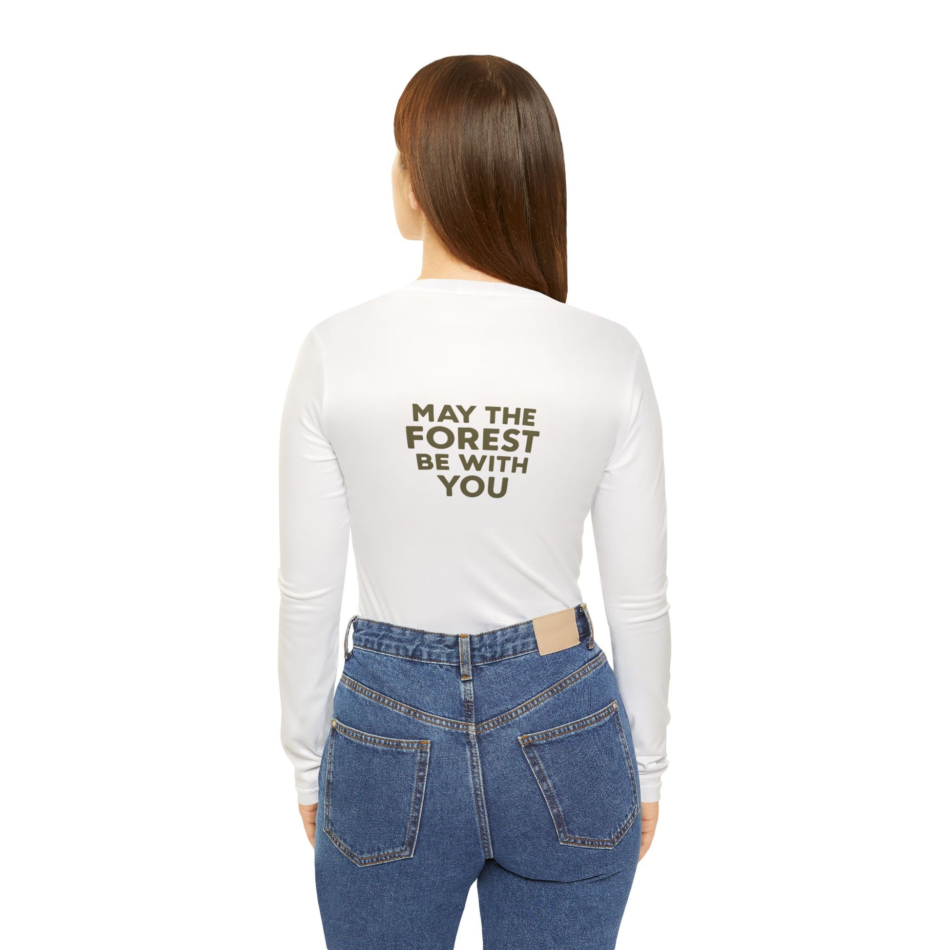 "May the Forest Be With You" long sleeve tee