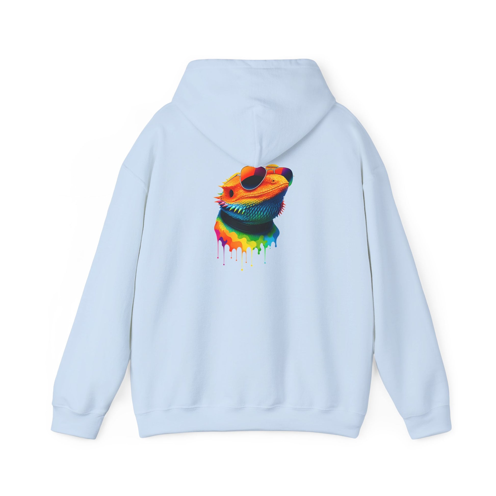 Colorful Lizard Hoodie – Unisex Heavy Blend™ Sweatshirt for Nature Lovers, Perfect Gift for Birthdays, Holidays, Cozy Wear, Unique Design