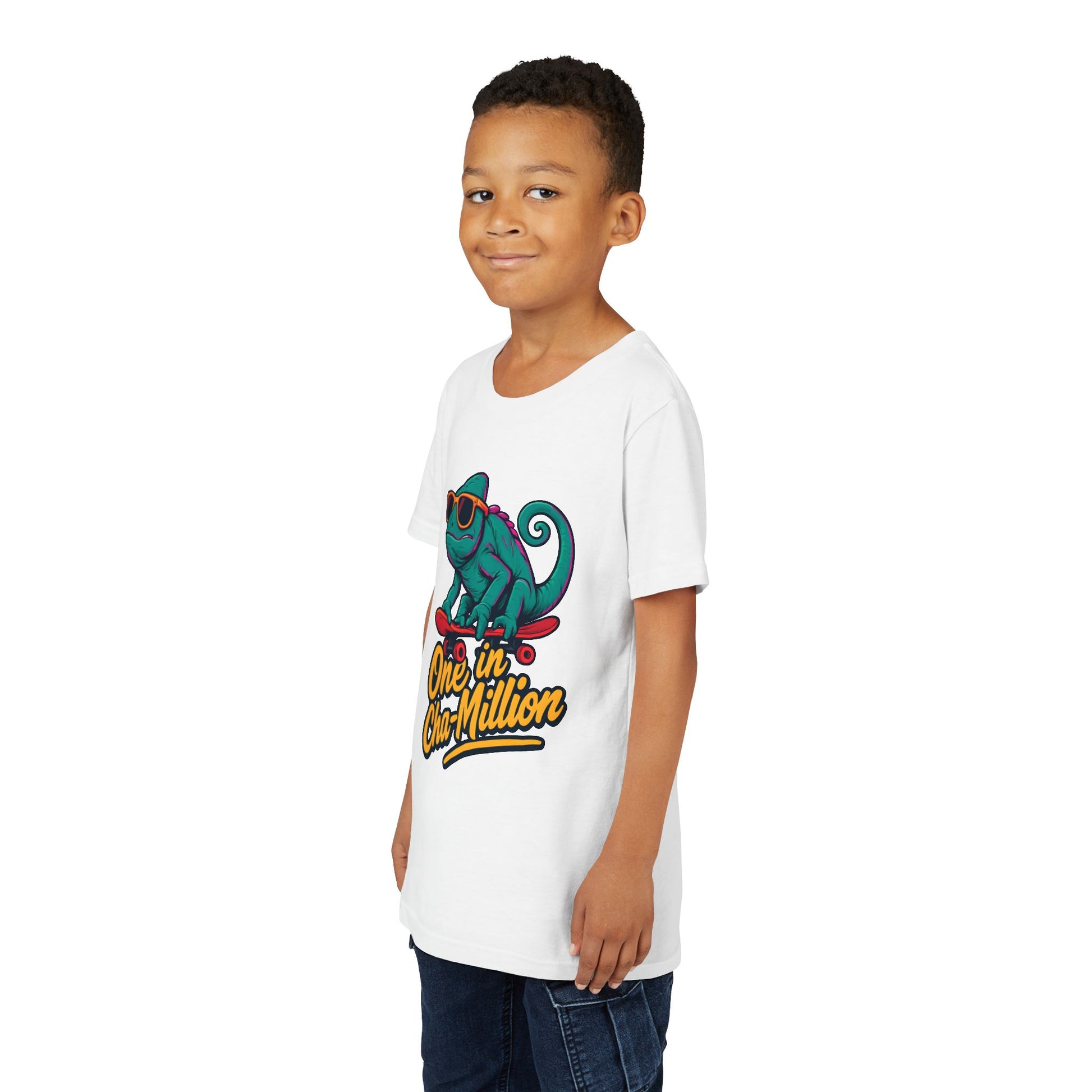 Chameleon Skateboard Shirt,  Kids T-shirt