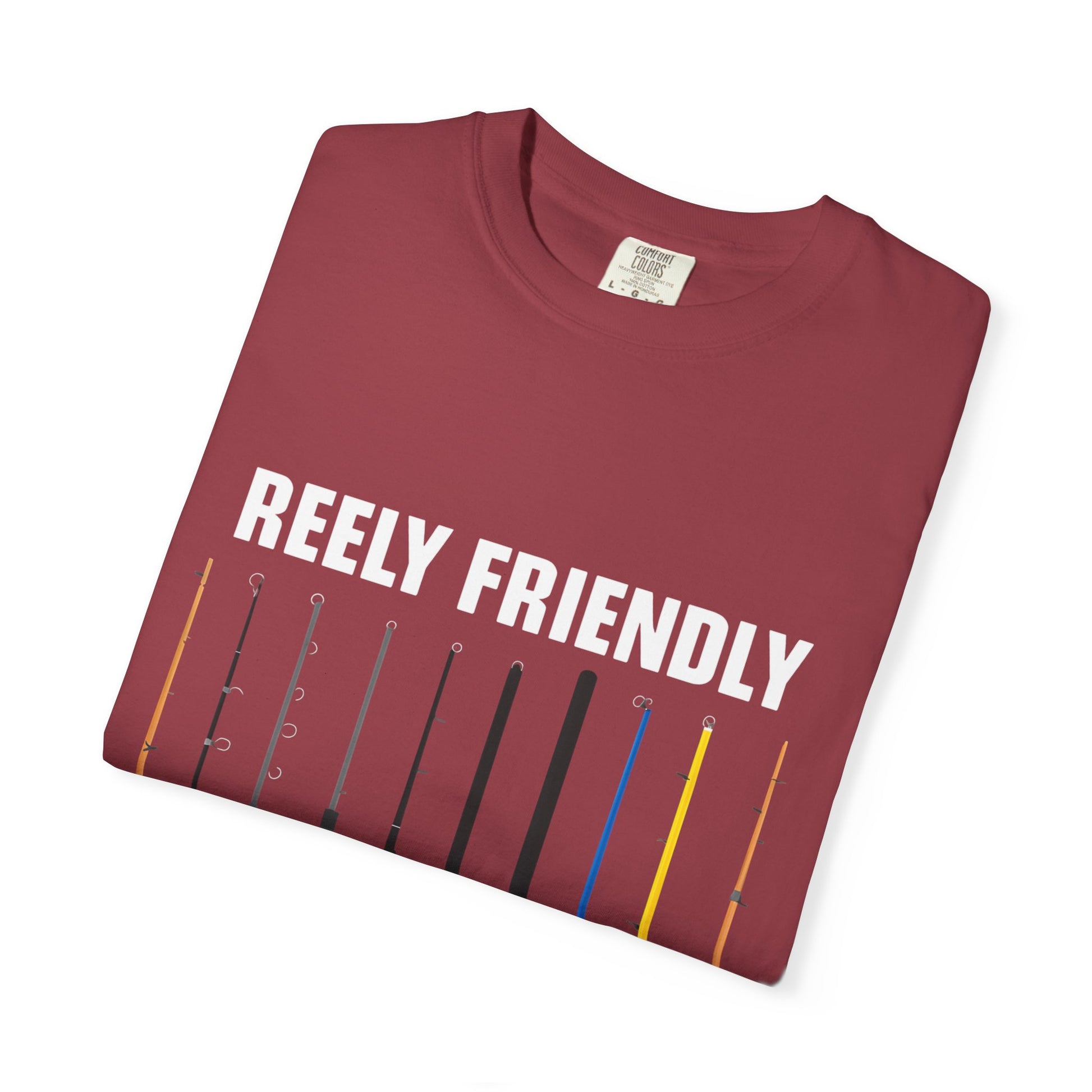 Reely Friendly Fishing T-shirt | Unisex, Gift for Fishermen, Casual Wear, Outdoor Adventure, Fishing Season