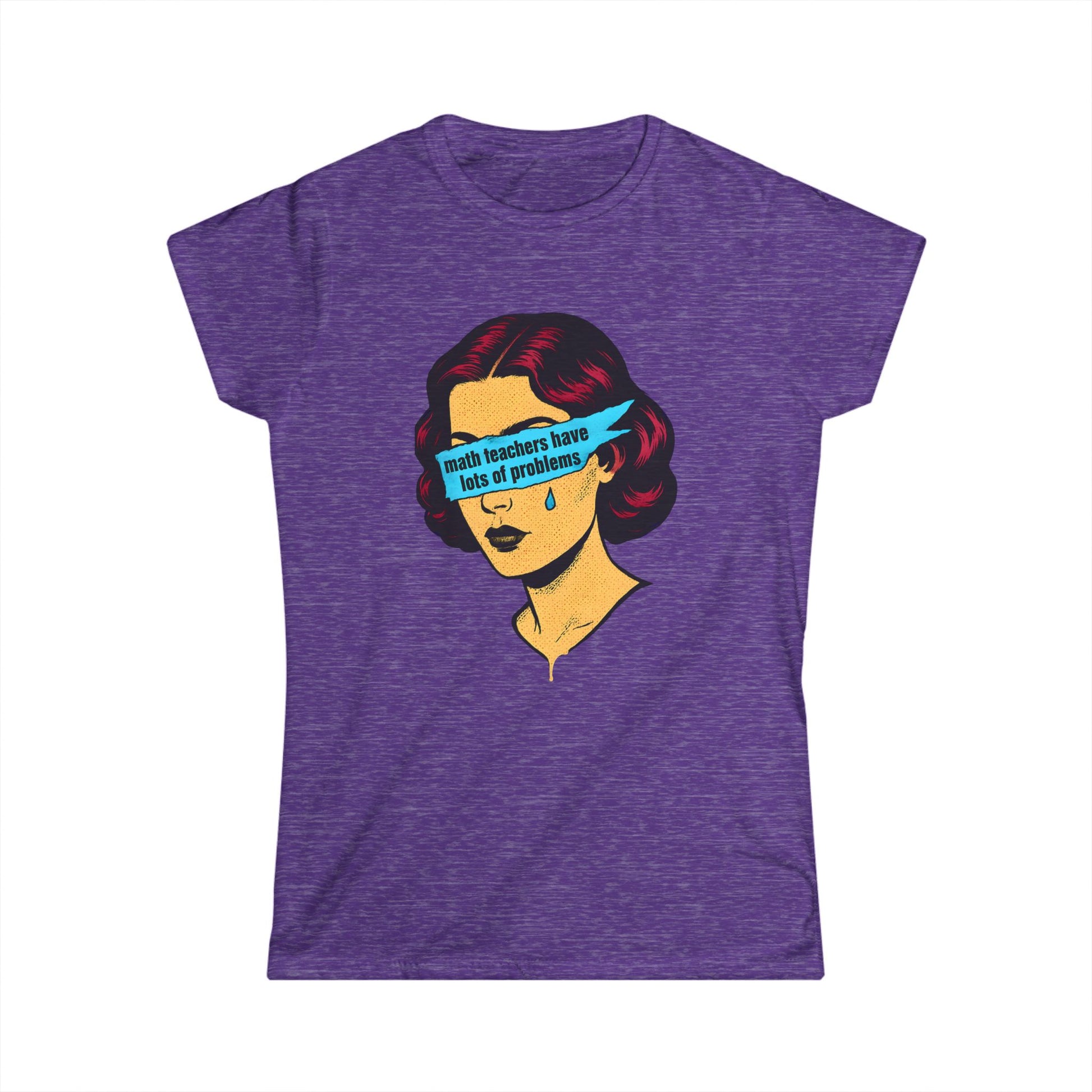 Comical Math Teacher Women's Tee