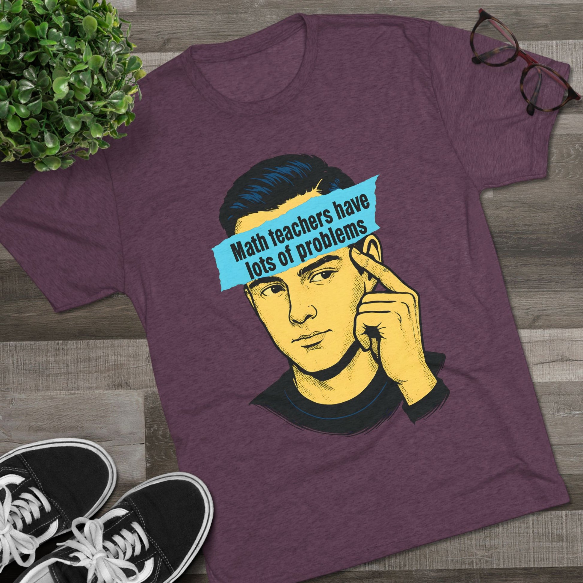 Math Teacher Humor Tee, Gift for Educators, Teacher Appreciation, Funny Teacher Shirt, Unisex Graphic Tee
