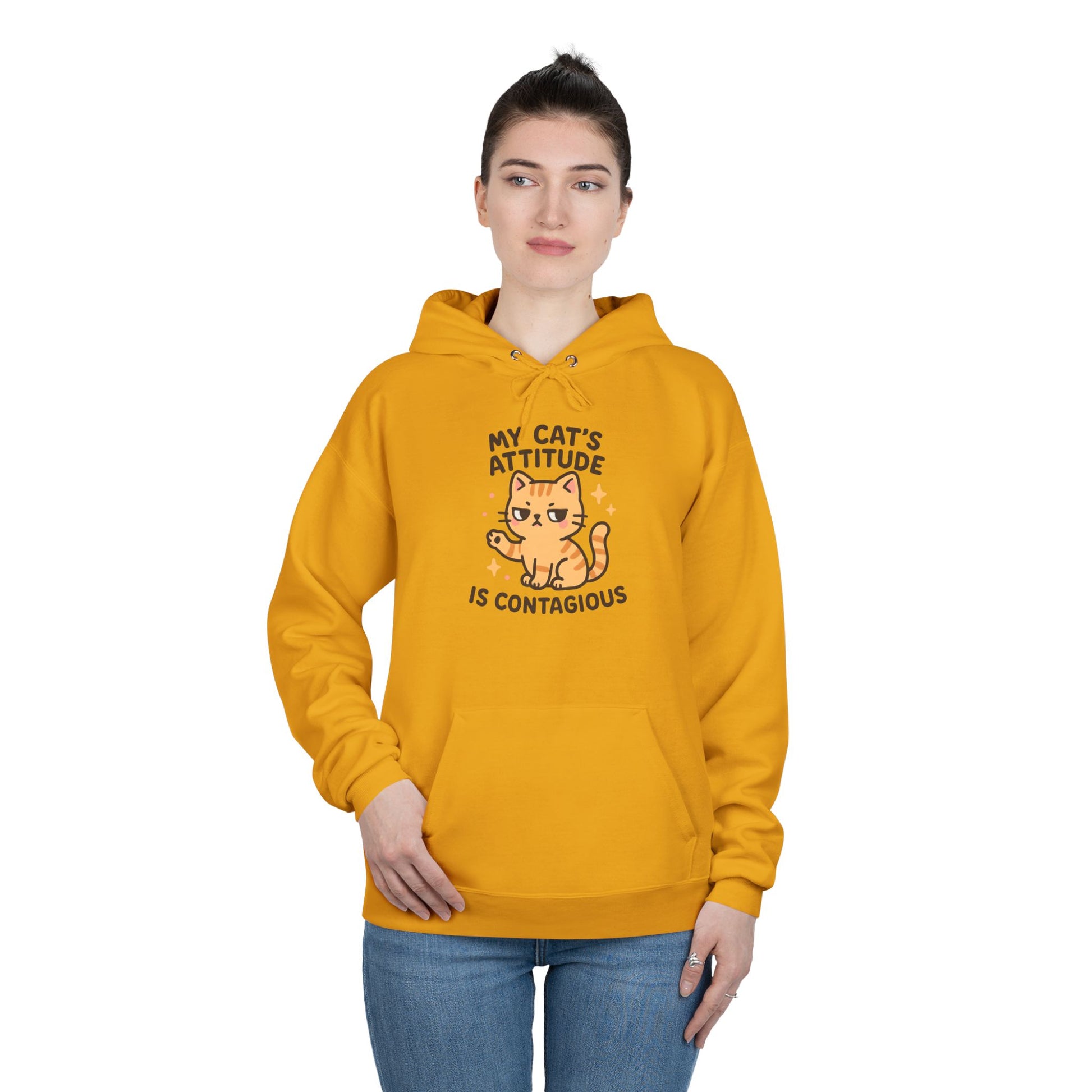 Cat Attitude Hoodie