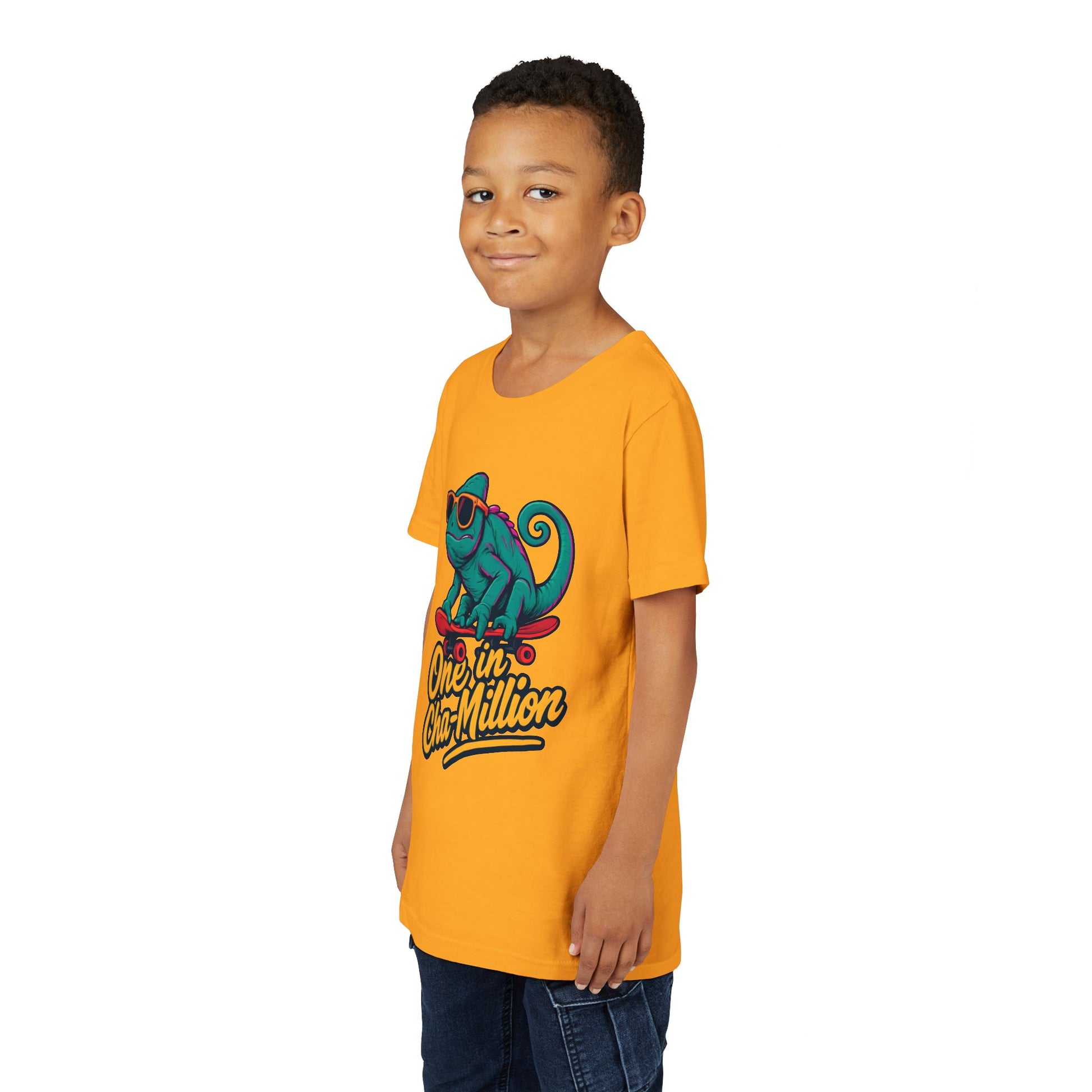 Chameleon Skateboard Shirt,  Kids T-shirt