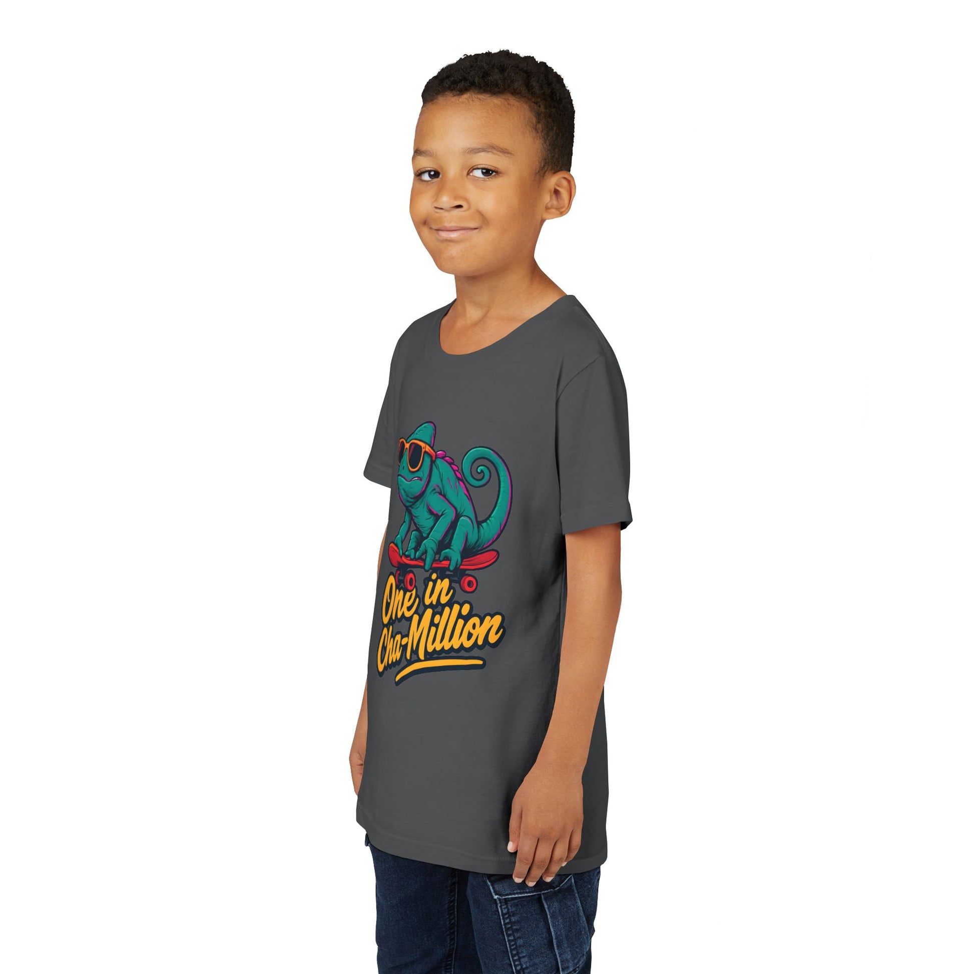Chameleon Skateboard Shirt,  Kids T-shirt