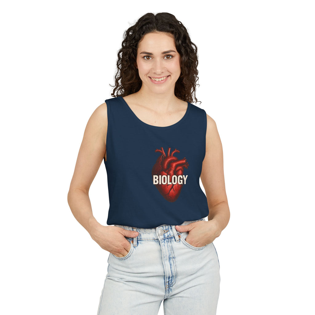 Biology Heart Tank Top - Unisex