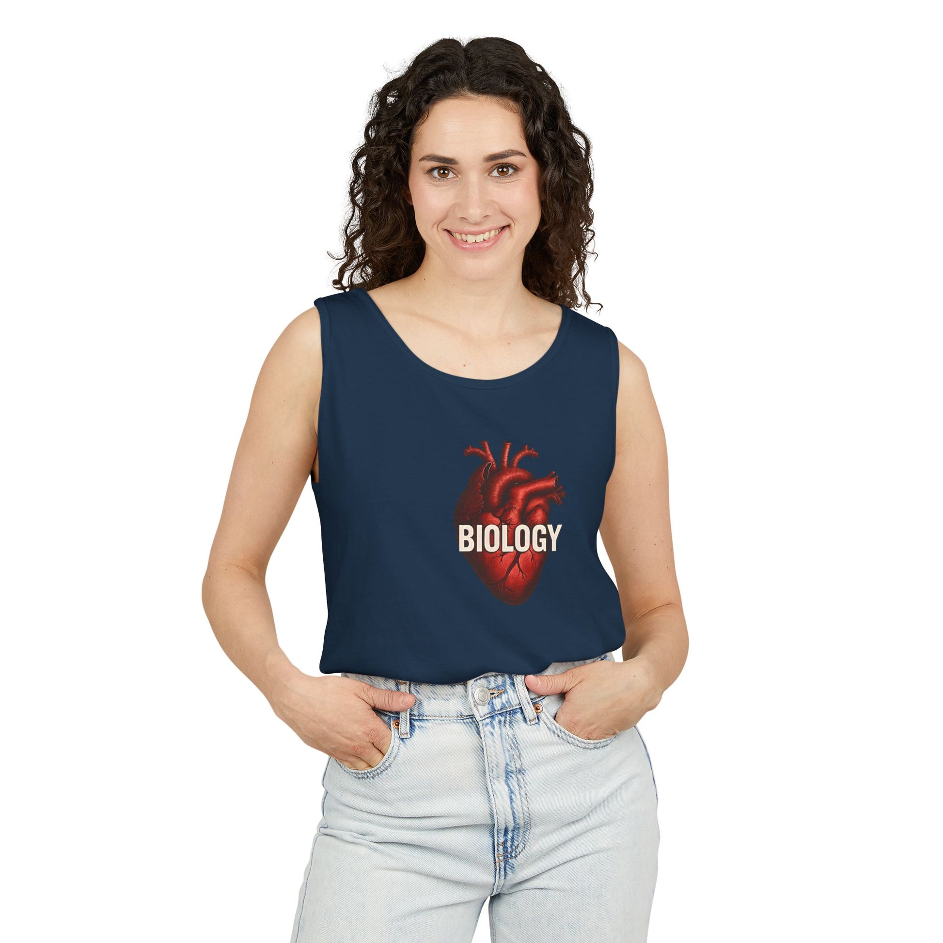 Biology Heart Tank Top - Unisex
