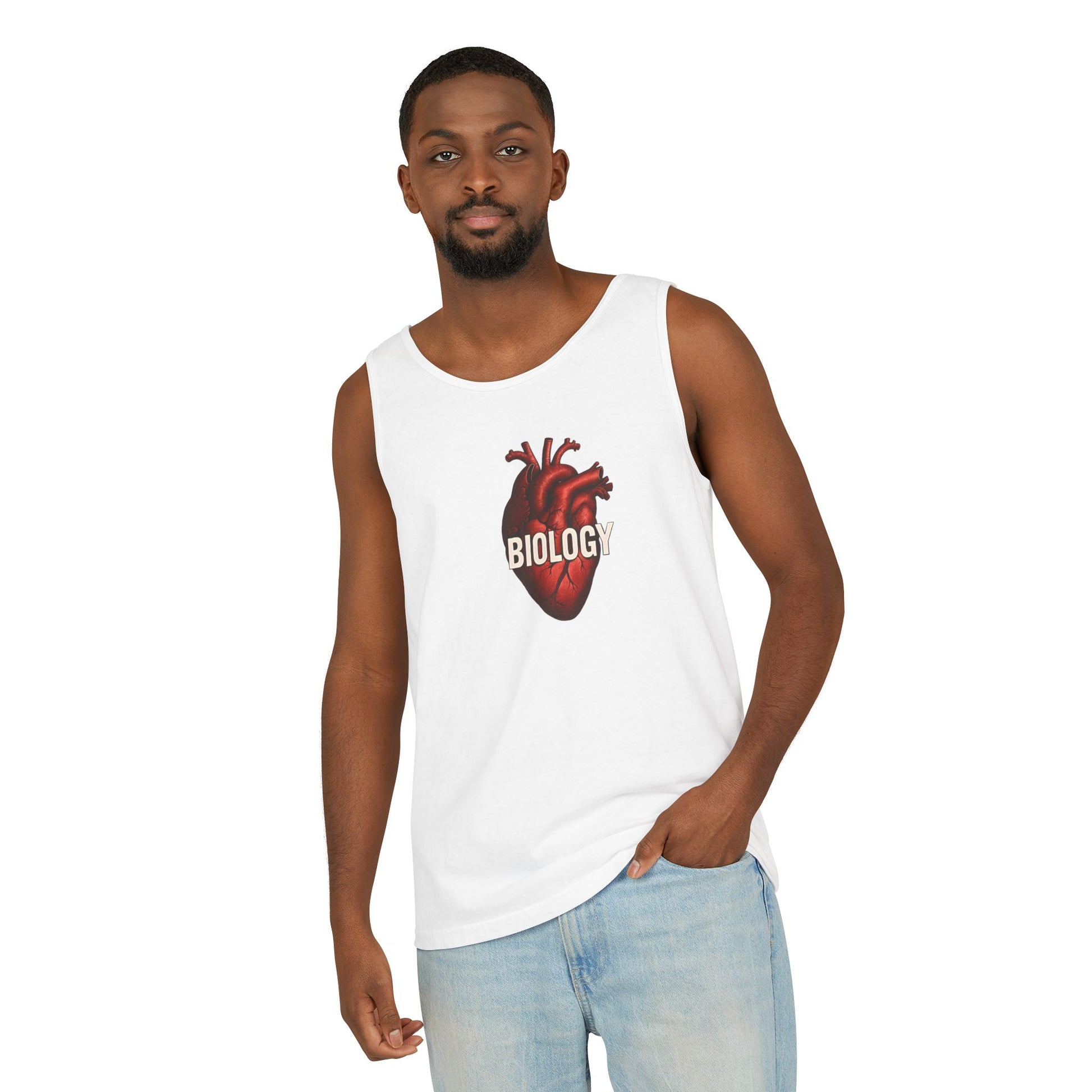 Biology Heart Tank Top - Unisex