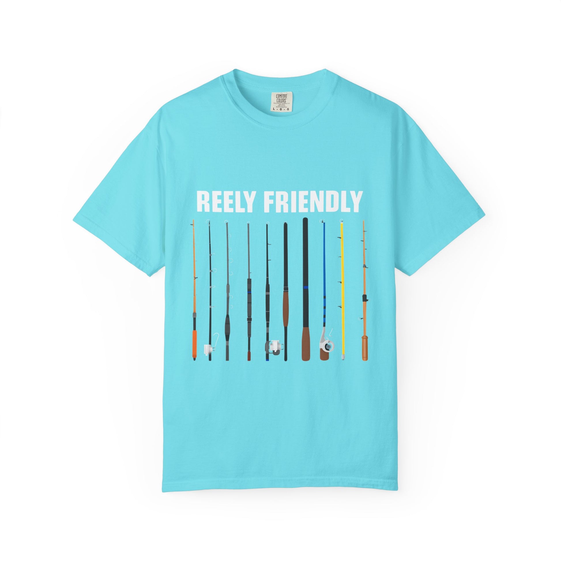 Reely Friendly Fishing T-shirt | Unisex, Gift for Fishermen, Casual Wear, Outdoor Adventure, Fishing Season