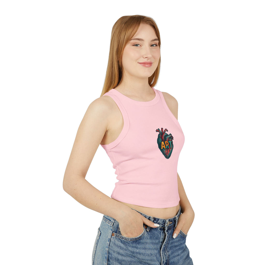 Art Heart Tank Top