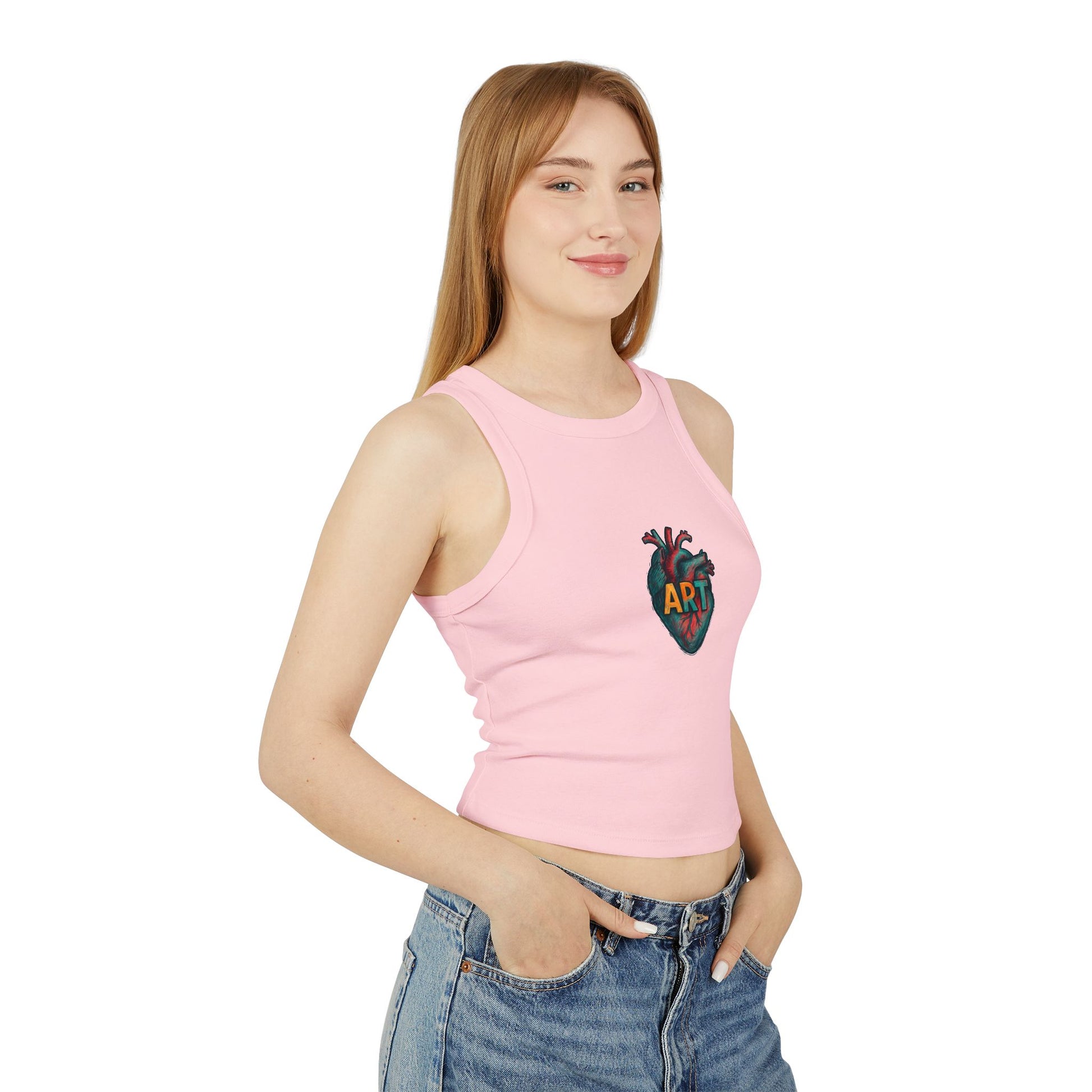 Art Heart Tank Top