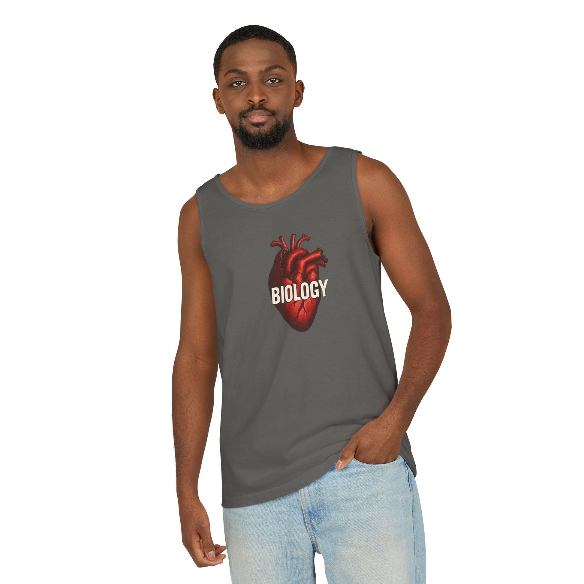 Biology Heart Tank Top - Unisex