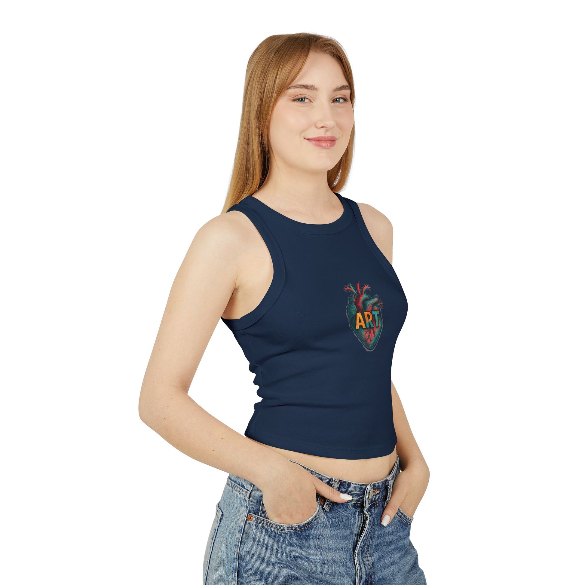 Art Heart Tank Top