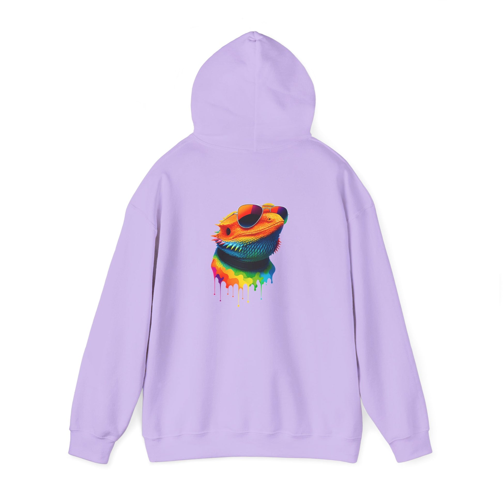 Colorful Lizard Hoodie – Unisex Heavy Blend™ Sweatshirt for Nature Lovers, Perfect Gift for Birthdays, Holidays, Cozy Wear, Unique Design