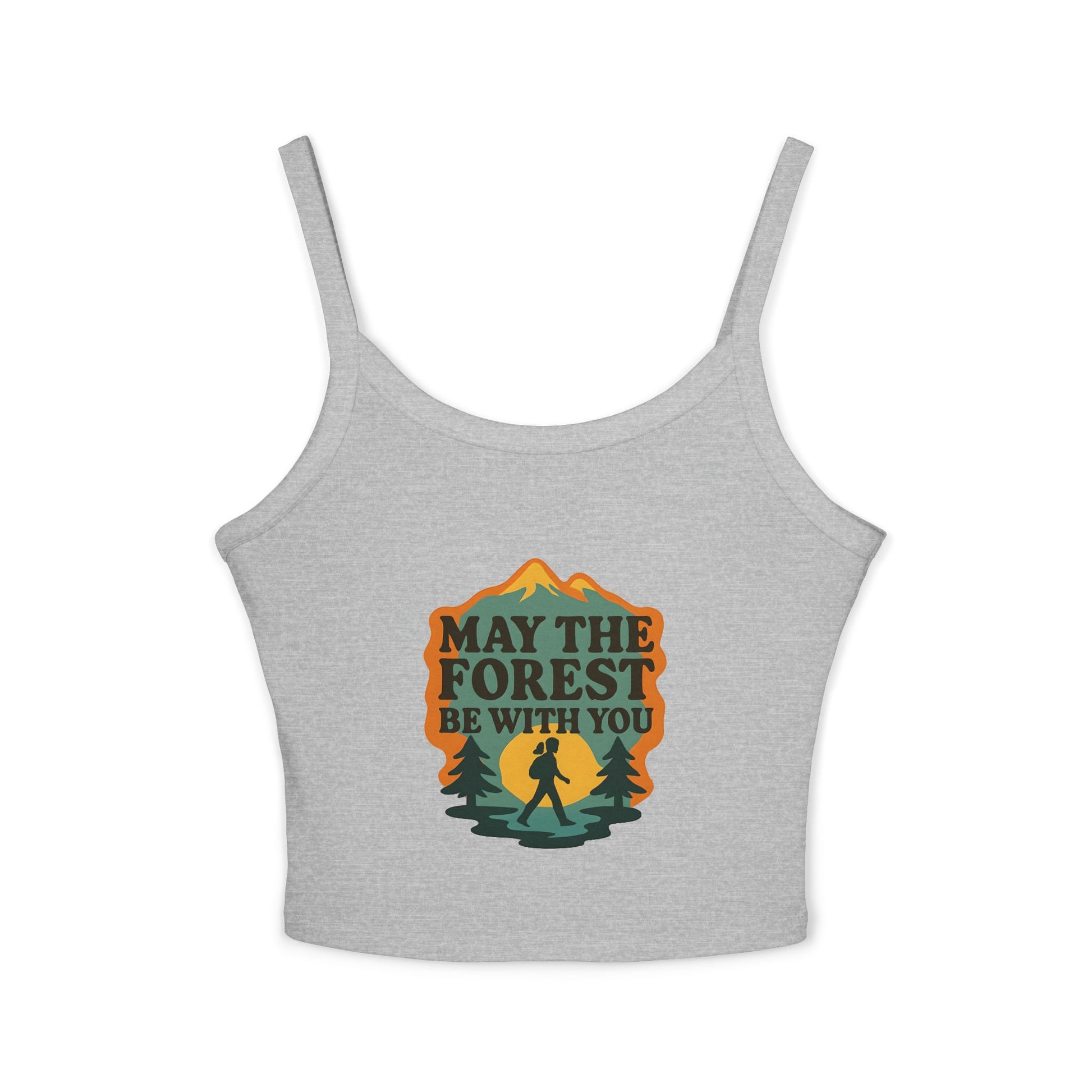 Forest Lover's Spaghetti Strap Tank Top
