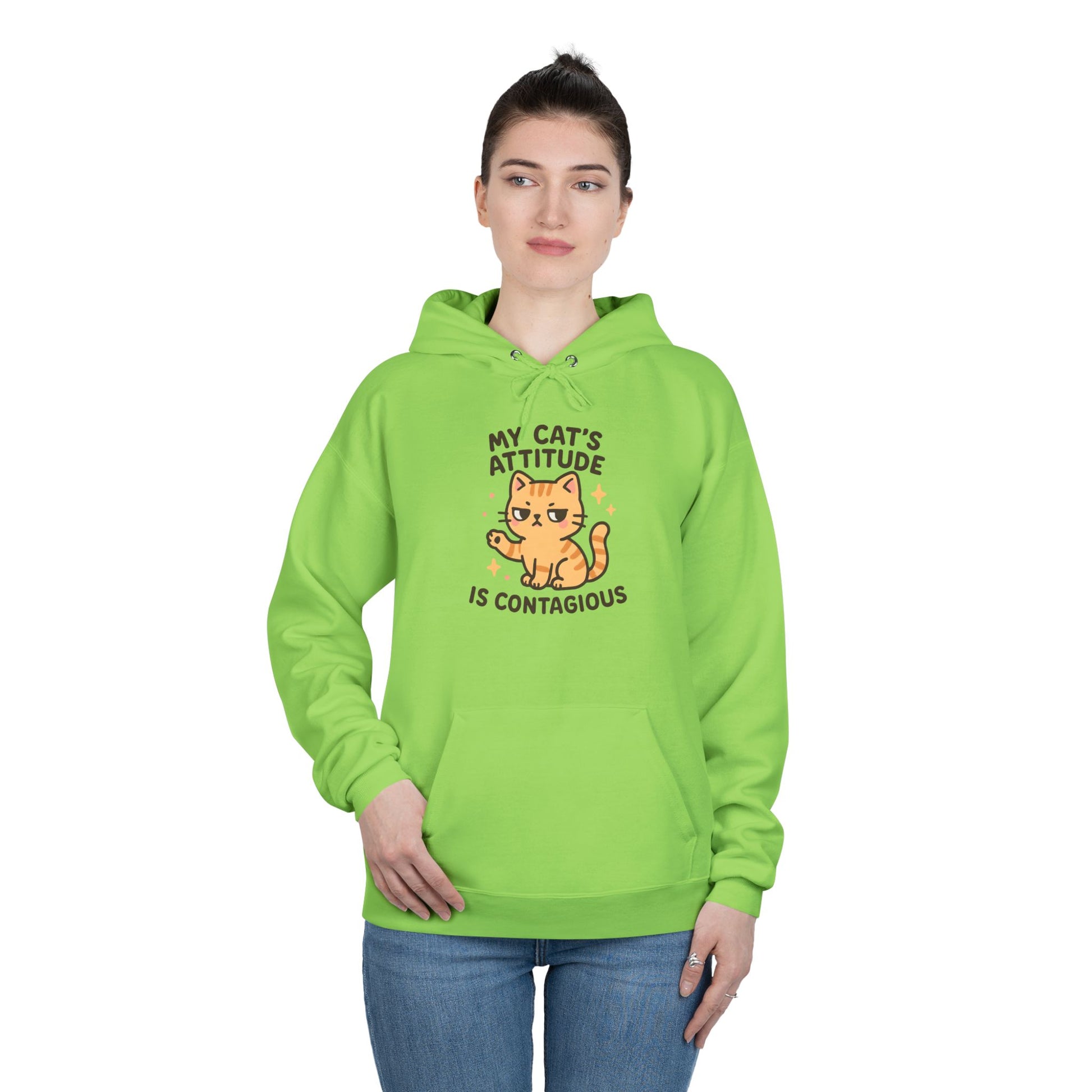Cat Attitude Hoodie