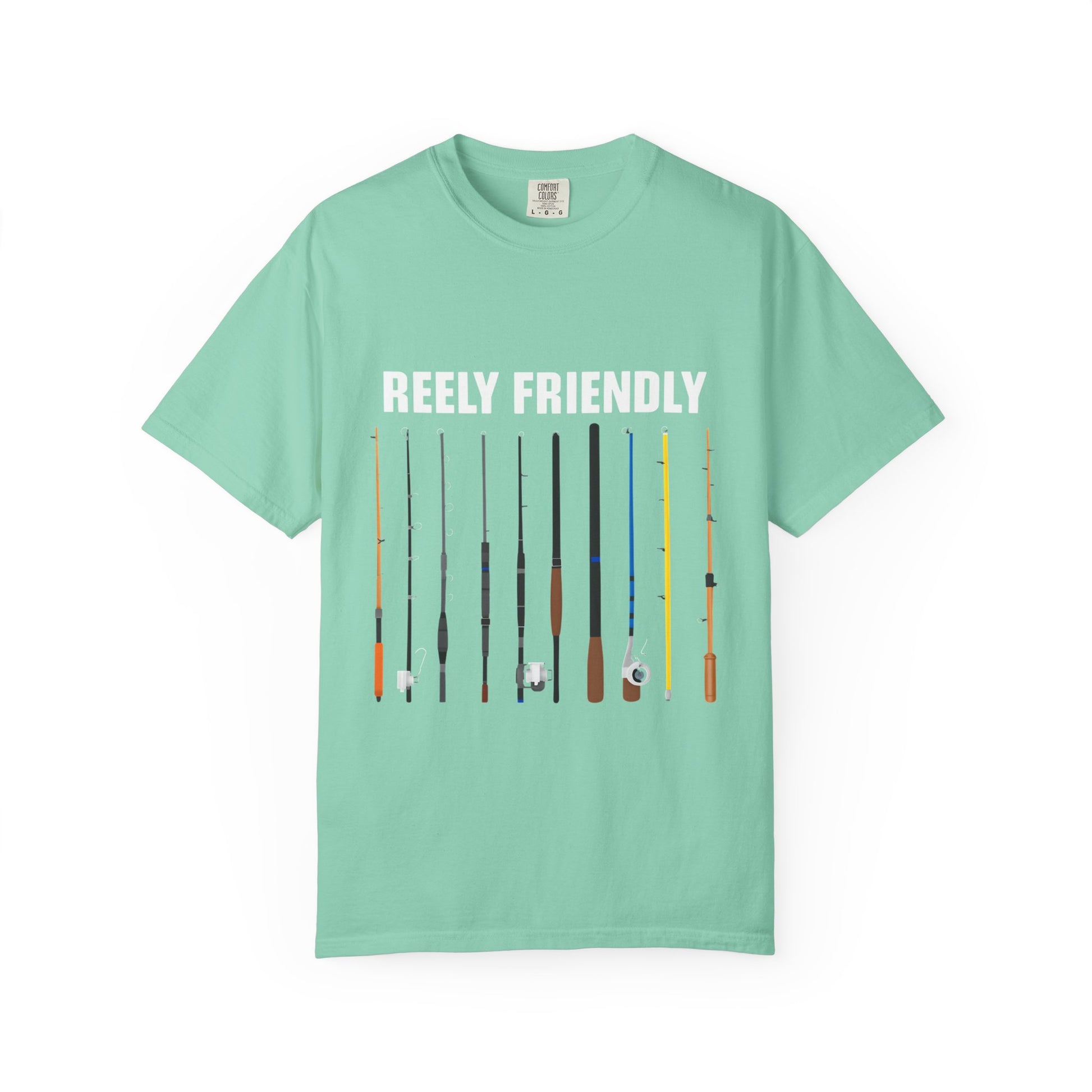 Reely Friendly Fishing T-shirt | Unisex, Gift for Fishermen, Casual Wear, Outdoor Adventure, Fishing Season