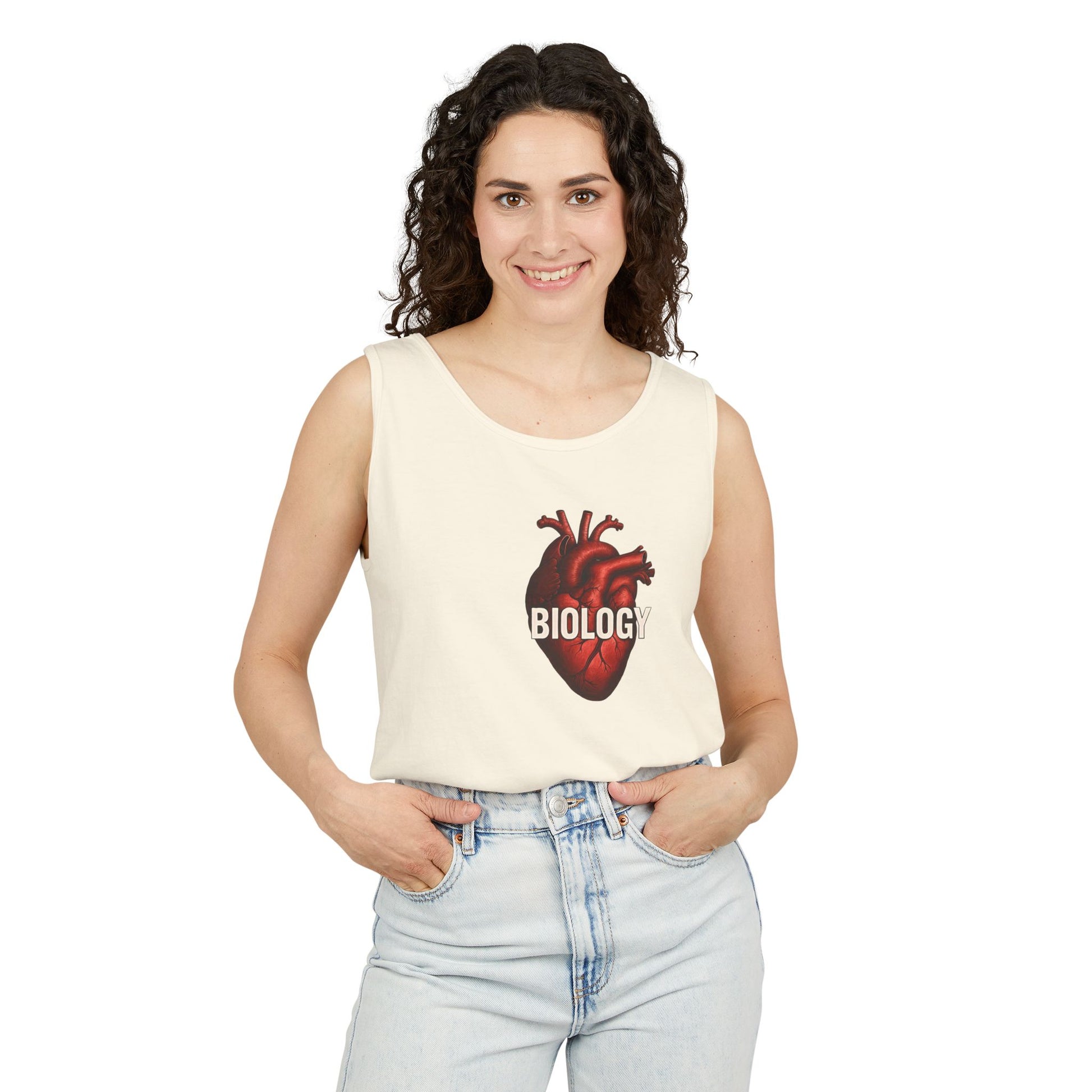 Biology Heart Tank Top - Unisex