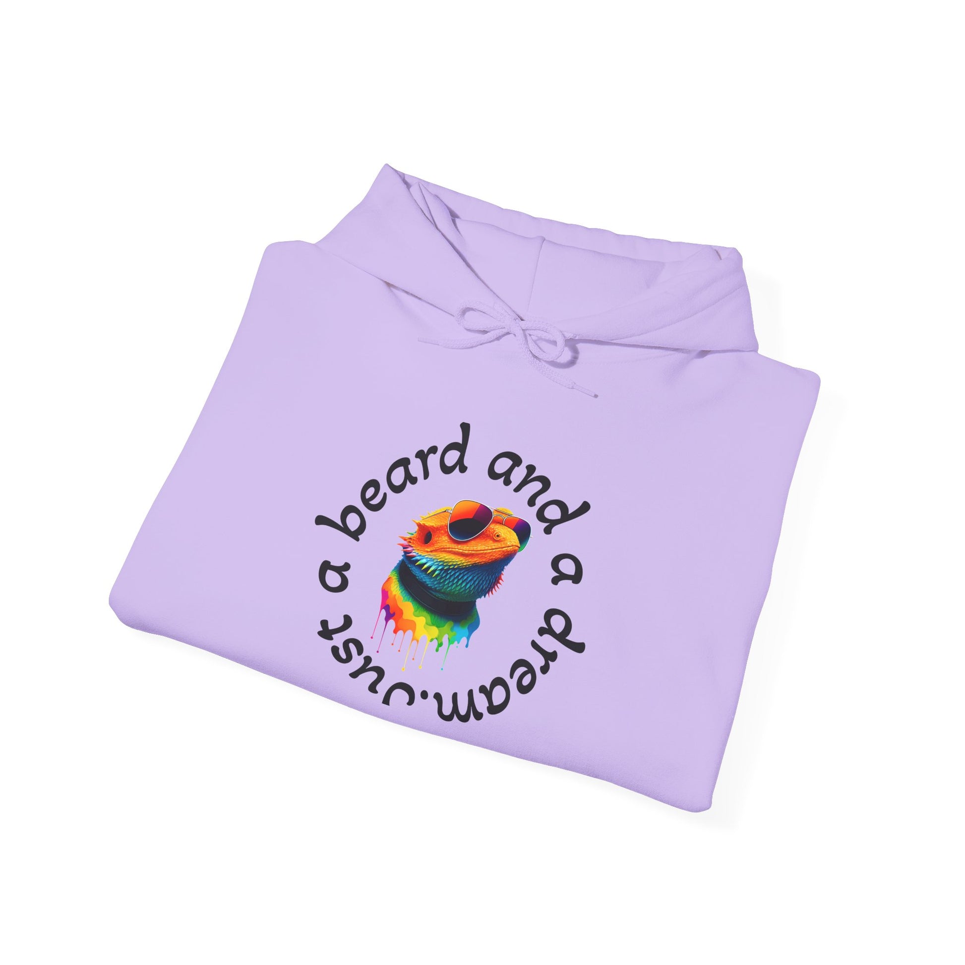 Colorful Lizard Hoodie – Unisex Heavy Blend™ Sweatshirt for Nature Lovers, Perfect Gift for Birthdays, Holidays, Cozy Wear, Unique Design