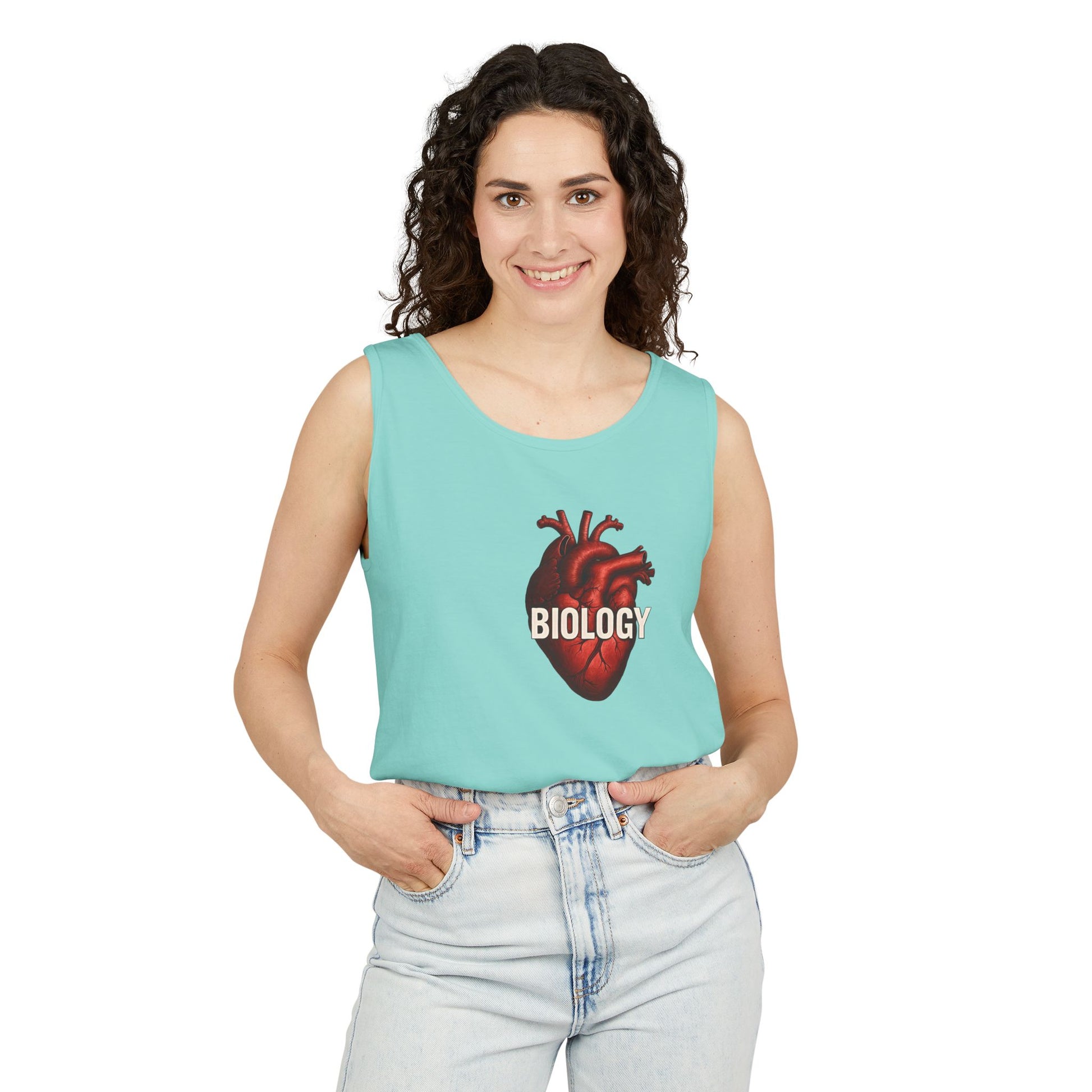 Biology Heart Tank Top - Unisex