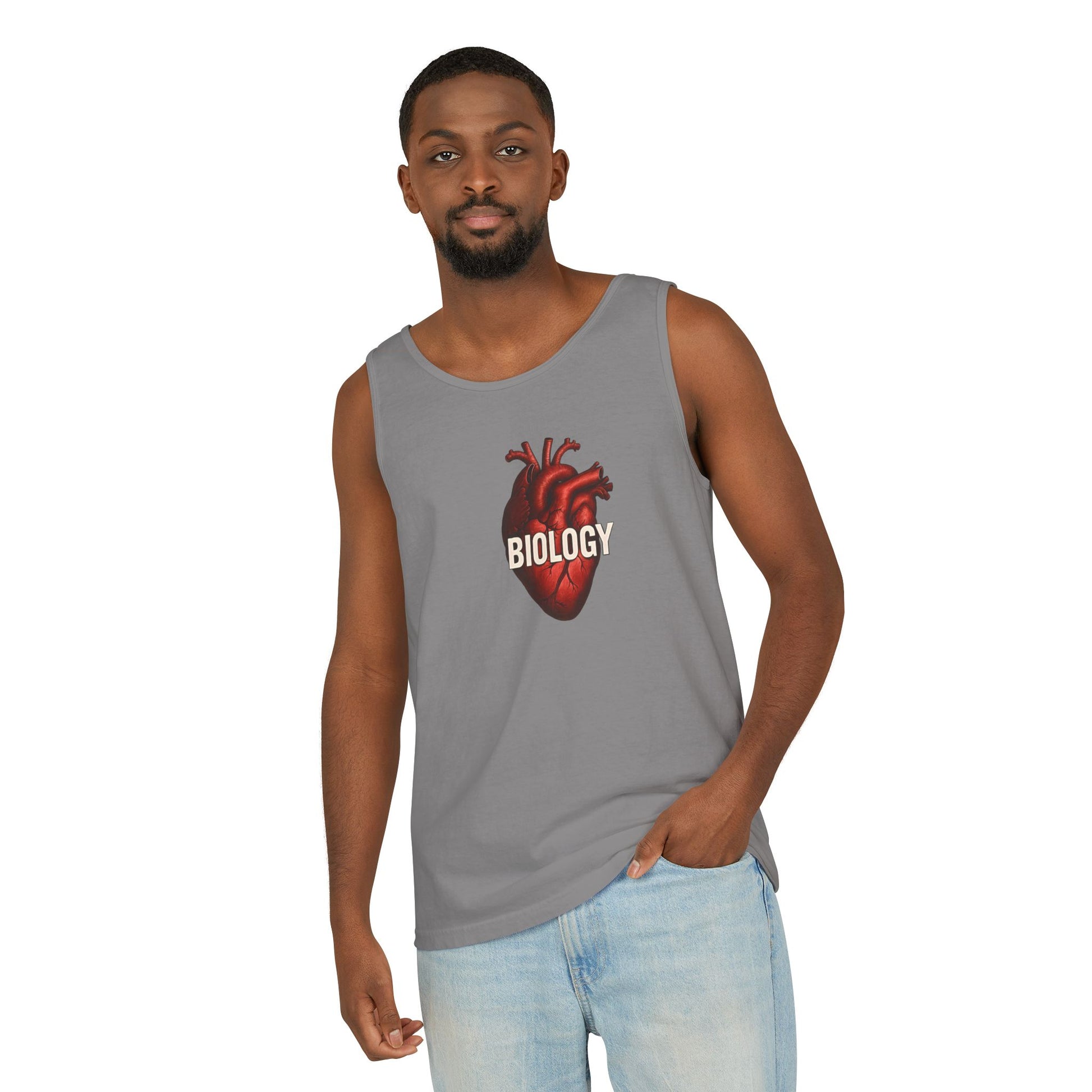 Biology Heart Tank Top - Unisex