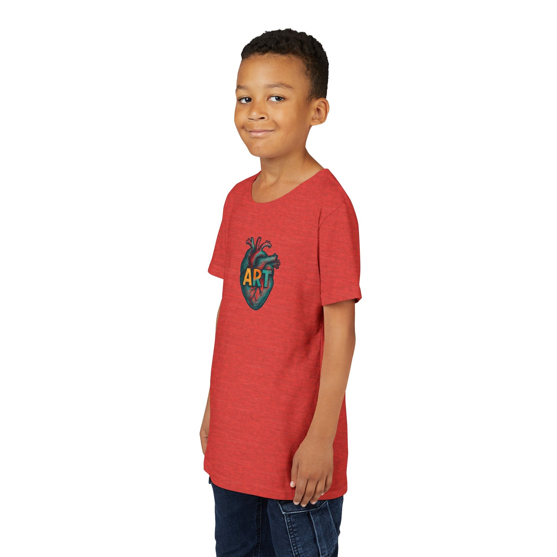 Heart Art Youth Tee Shirt
