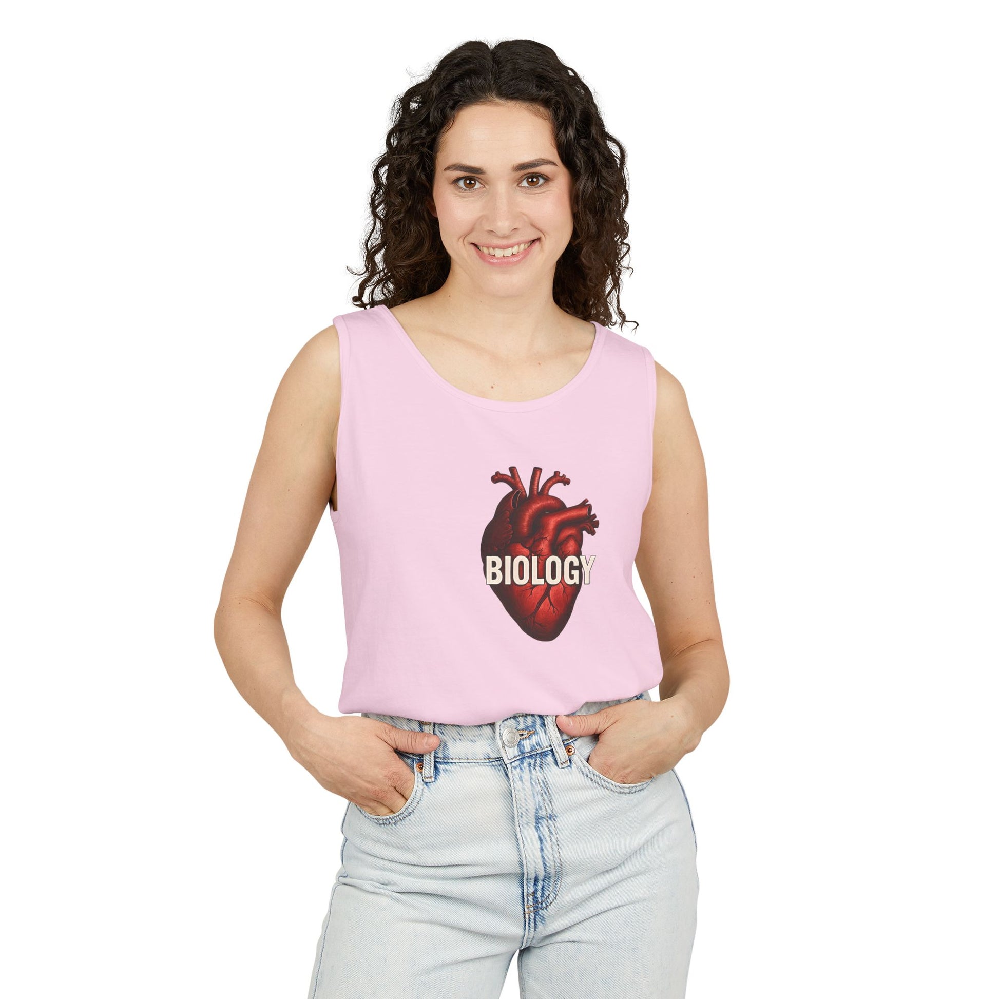 Biology Heart Tank Top - Unisex