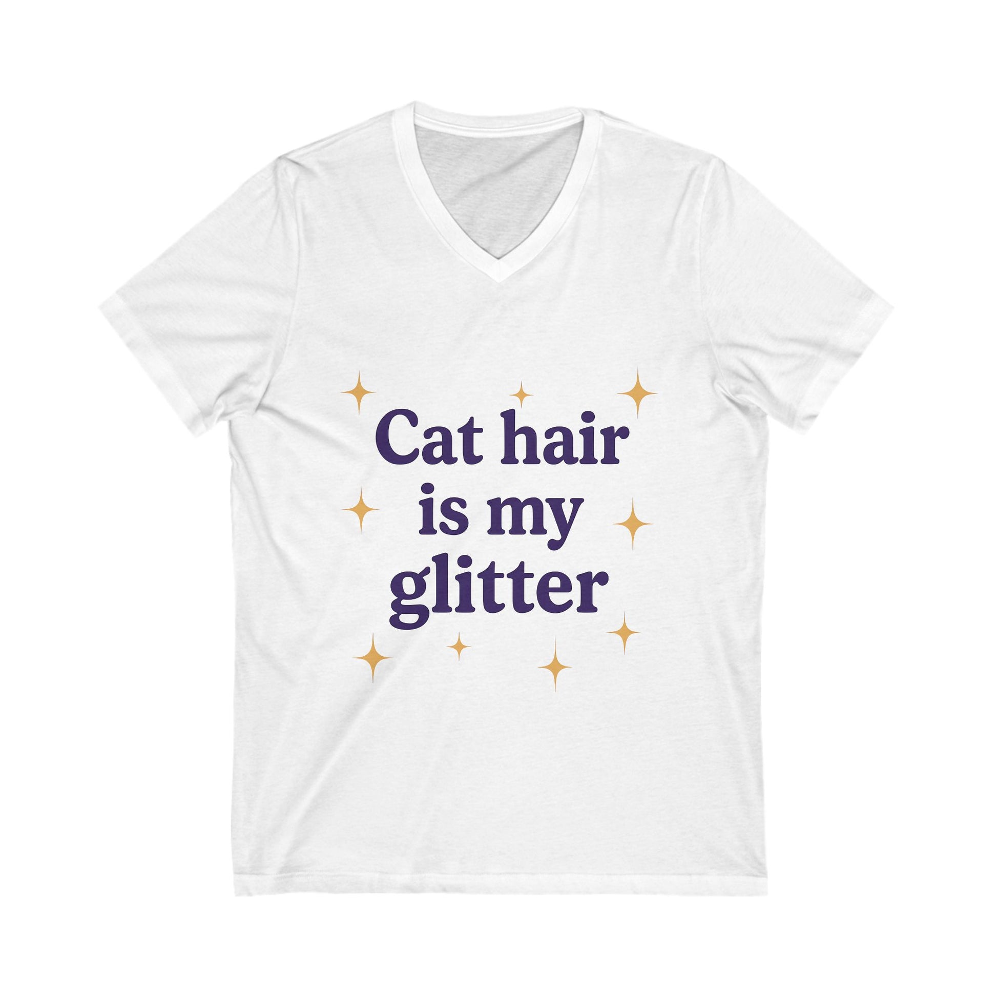 Cat Lovers Unisex V-Neck Tee