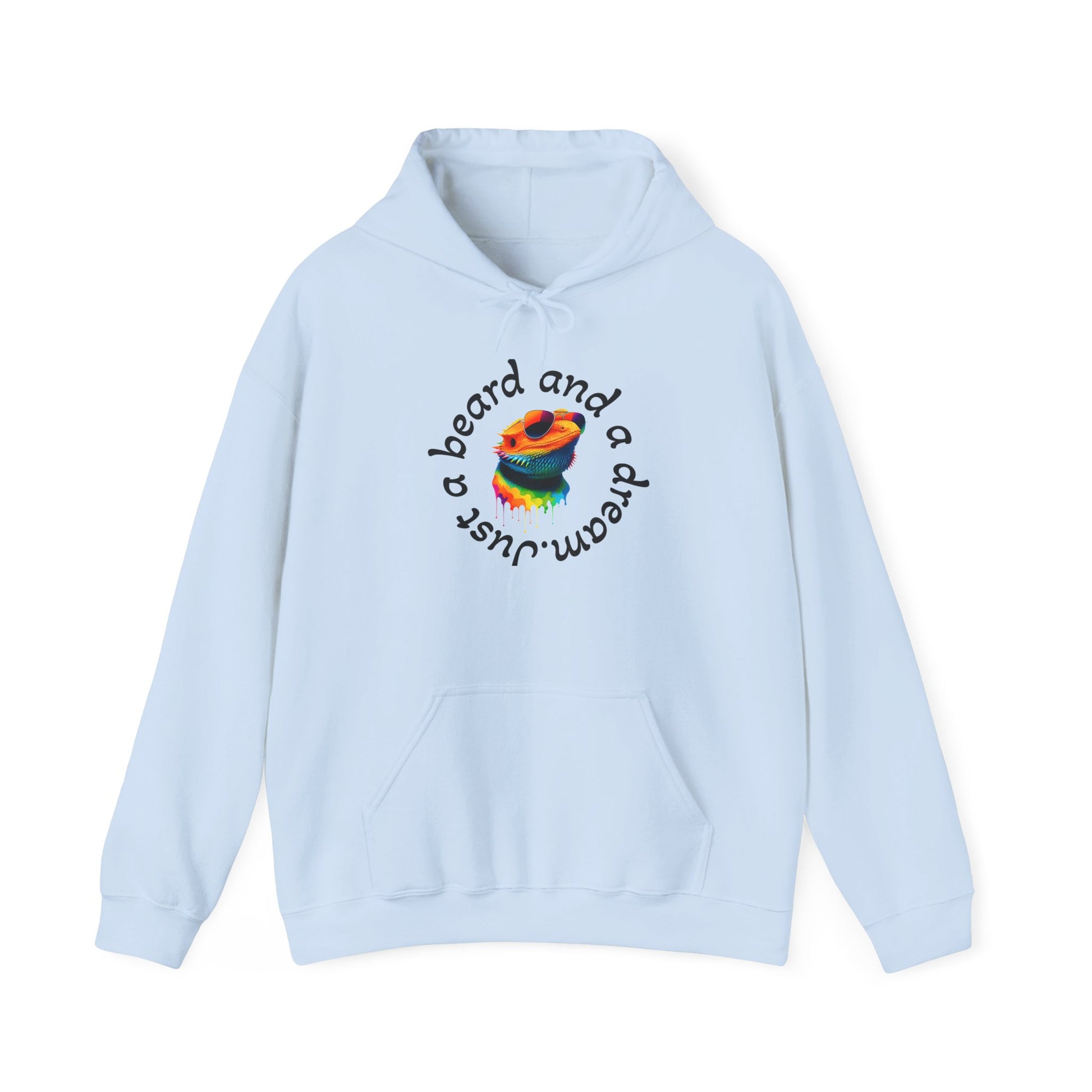Colorful Lizard Hoodie – Unisex Heavy Blend™ Sweatshirt for Nature Lovers, Perfect Gift for Birthdays, Holidays, Cozy Wear, Unique Design