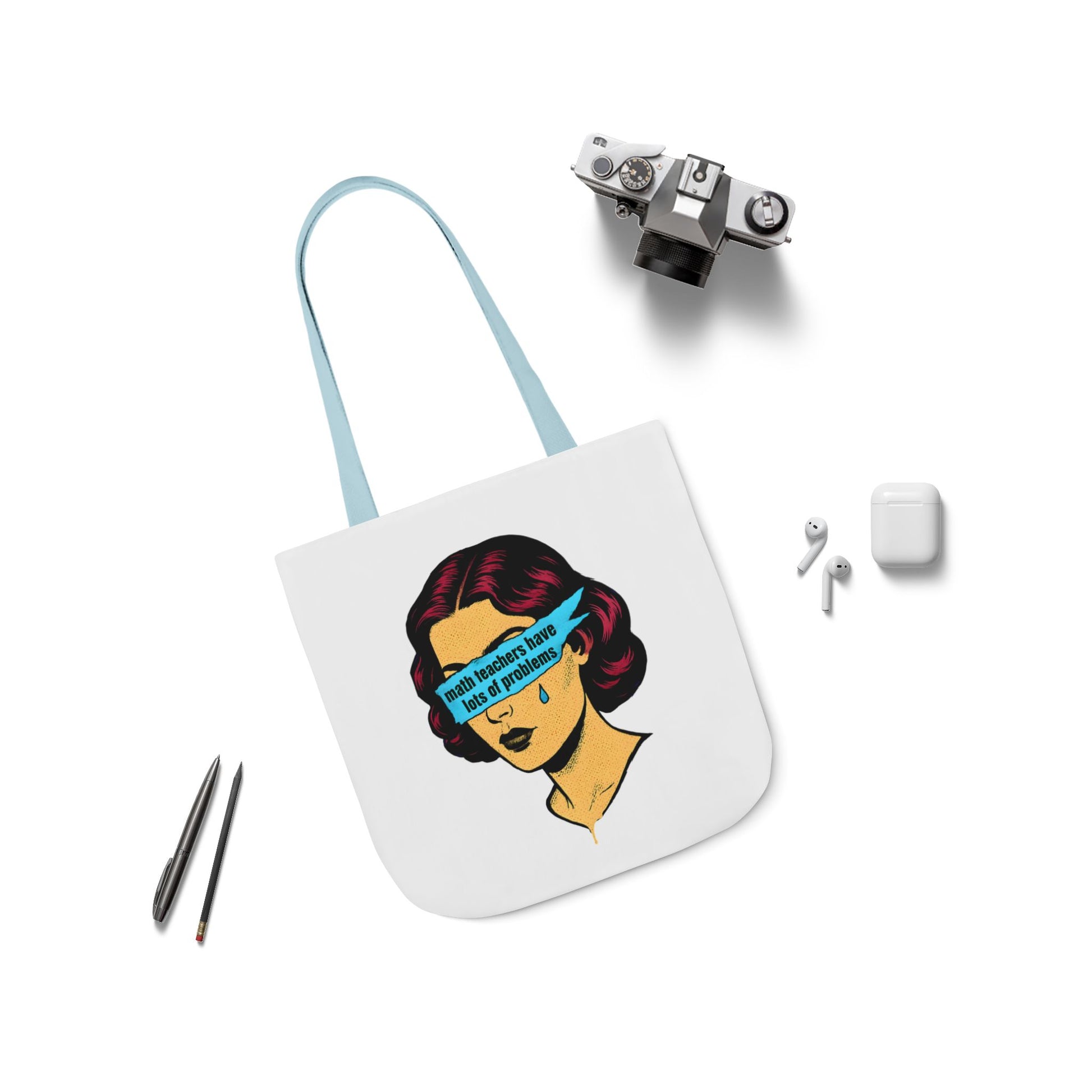 Math teacher Canvas Tote Bag